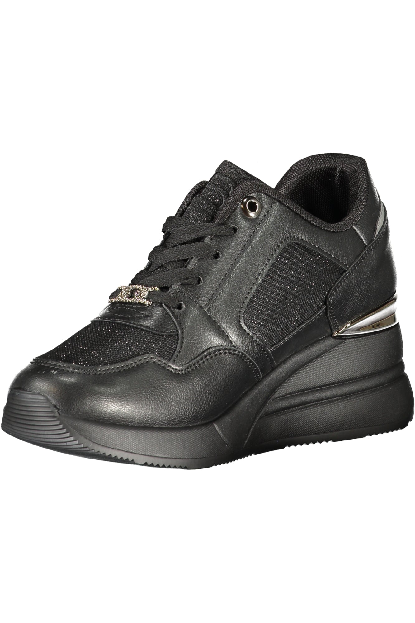 LAURA BIAGIOTTI WOMEN'S BLACK SPORTS SHOES
