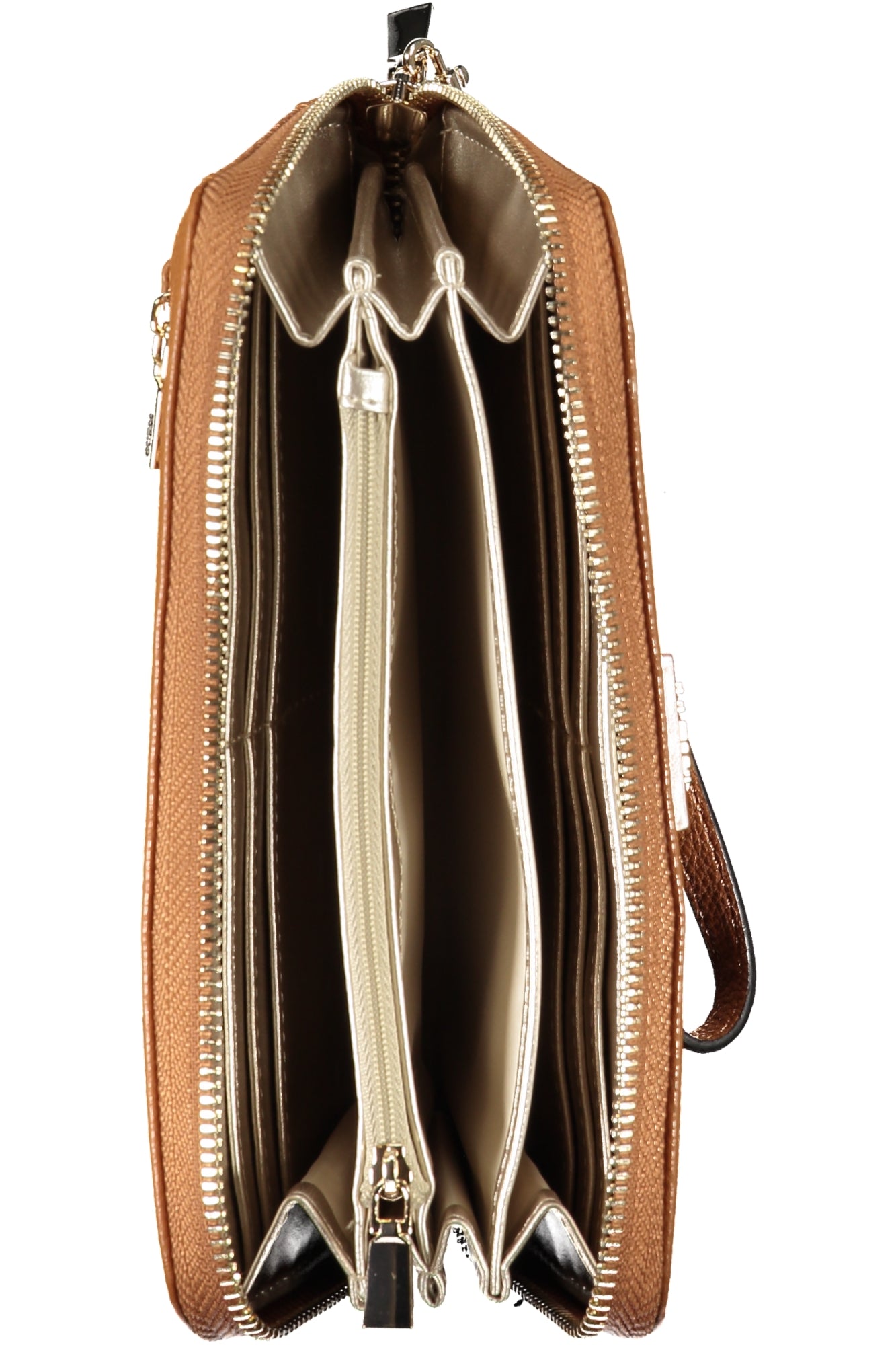 GUESS JEANS WOMEN'S WALLET BROWN