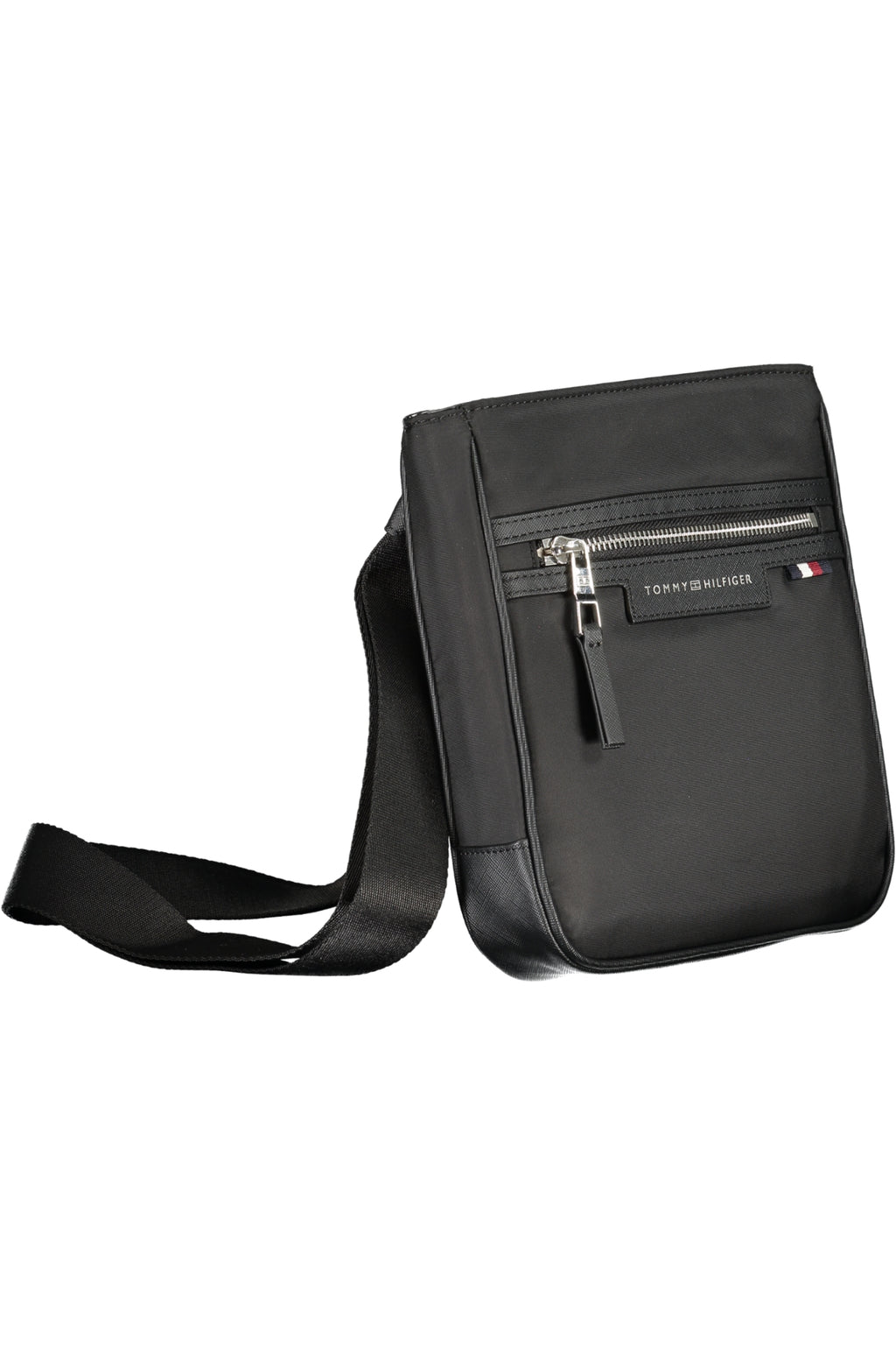 TOMMY HILFIGER MEN'S BLACK SHOULDER BAG