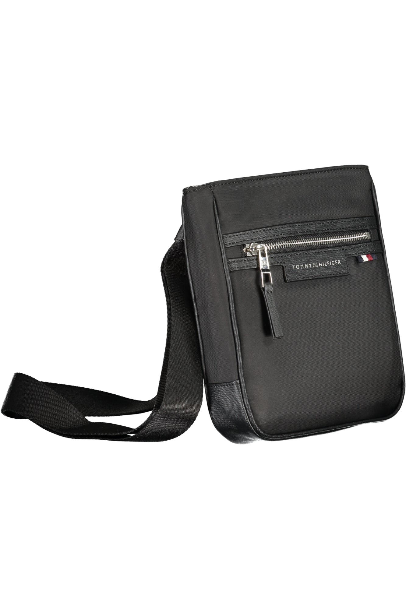 TOMMY HILFIGER MEN'S BLACK SHOULDER BAG