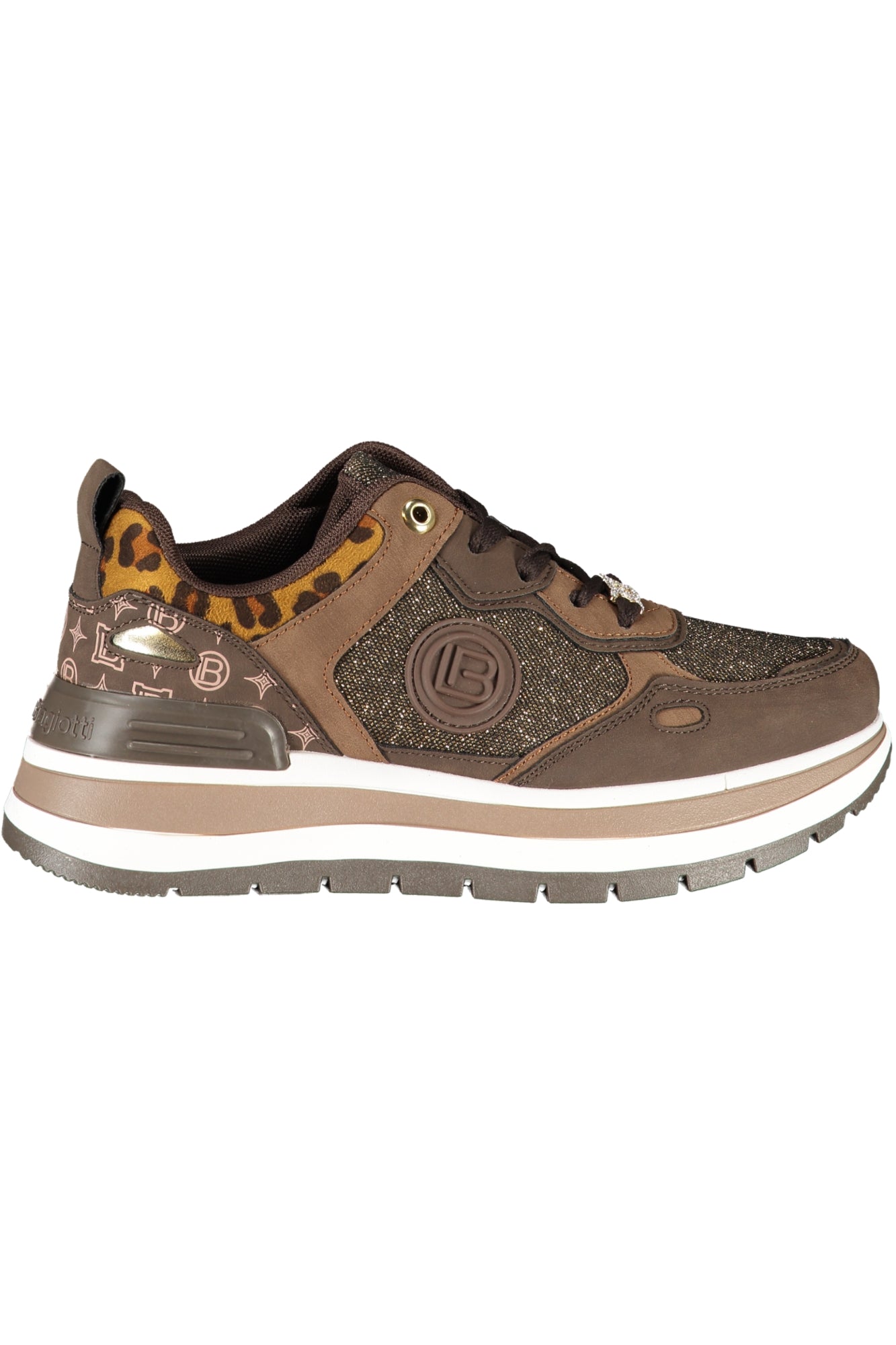 LAURA BIAGIOTTI WOMEN'S BROWN SPORTS SHOES
