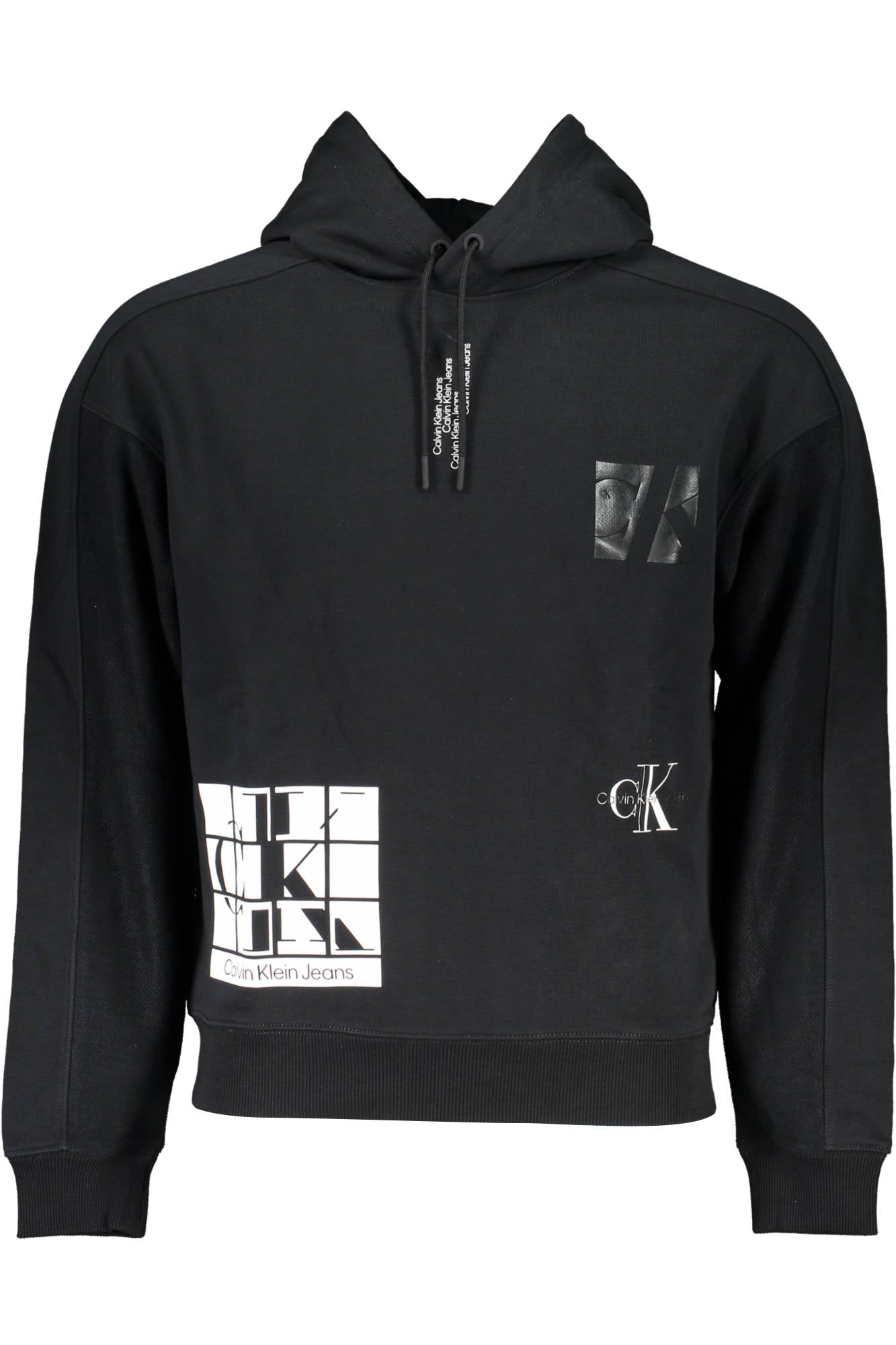 CALVIN KLEIN SWEATSHIRT WITHOUT ZIP BLACK MAN