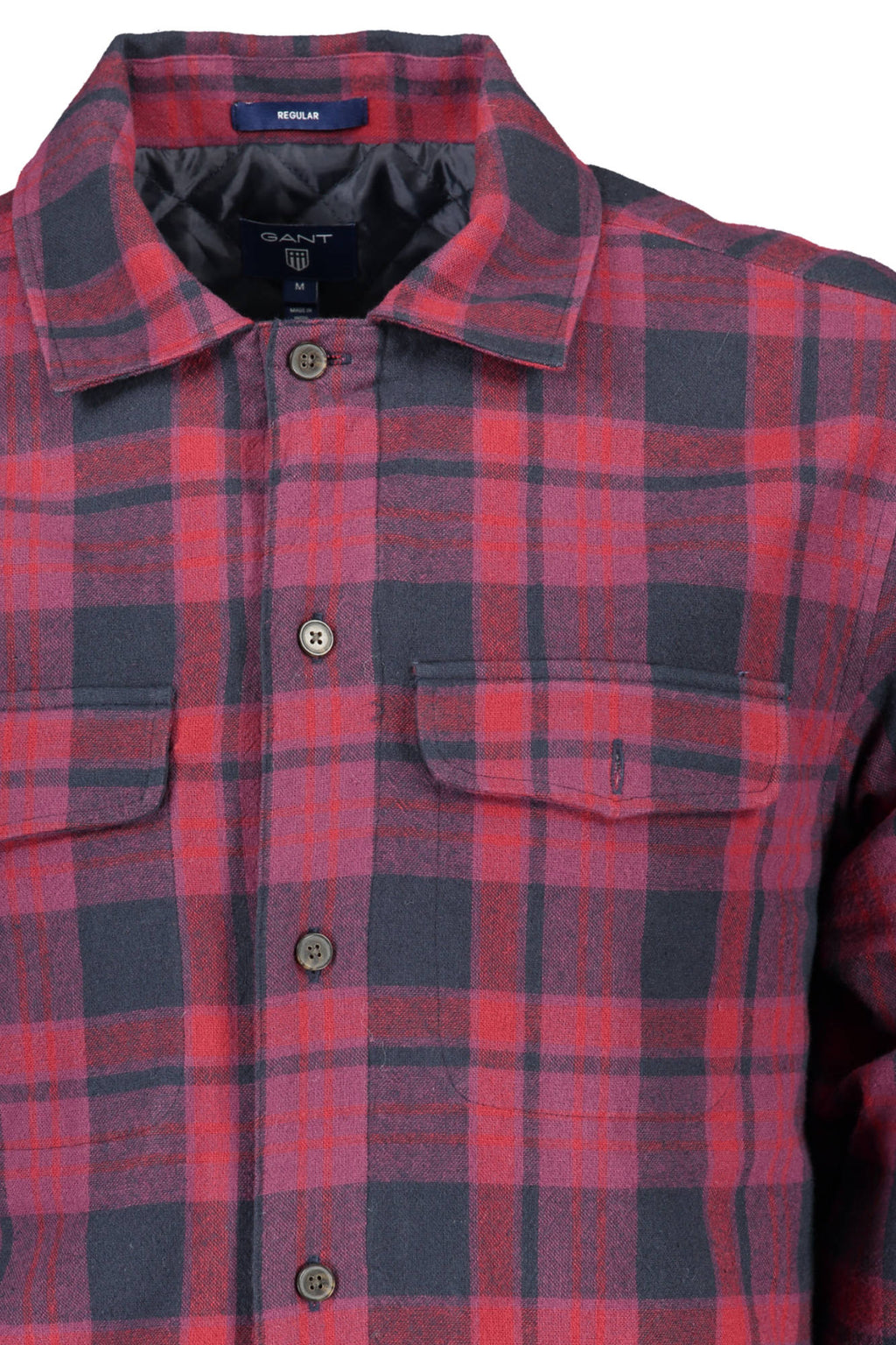 GANT MEN'S LONG SLEEVE SHIRT PURPLE