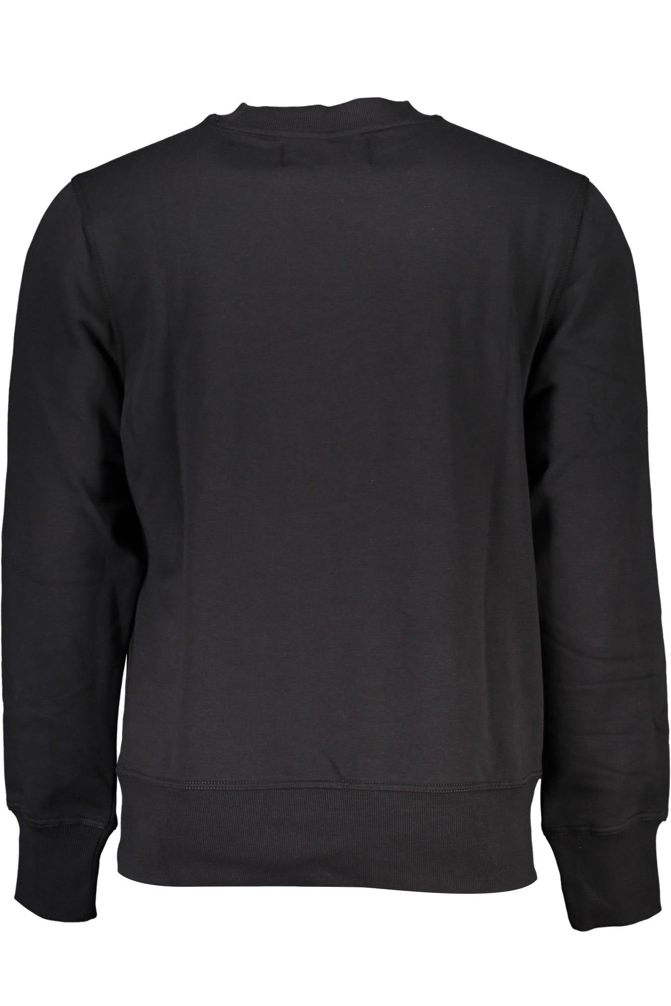 CALVIN KLEIN MEN'S BLACK ZIPLESS SWEATSHIRT
