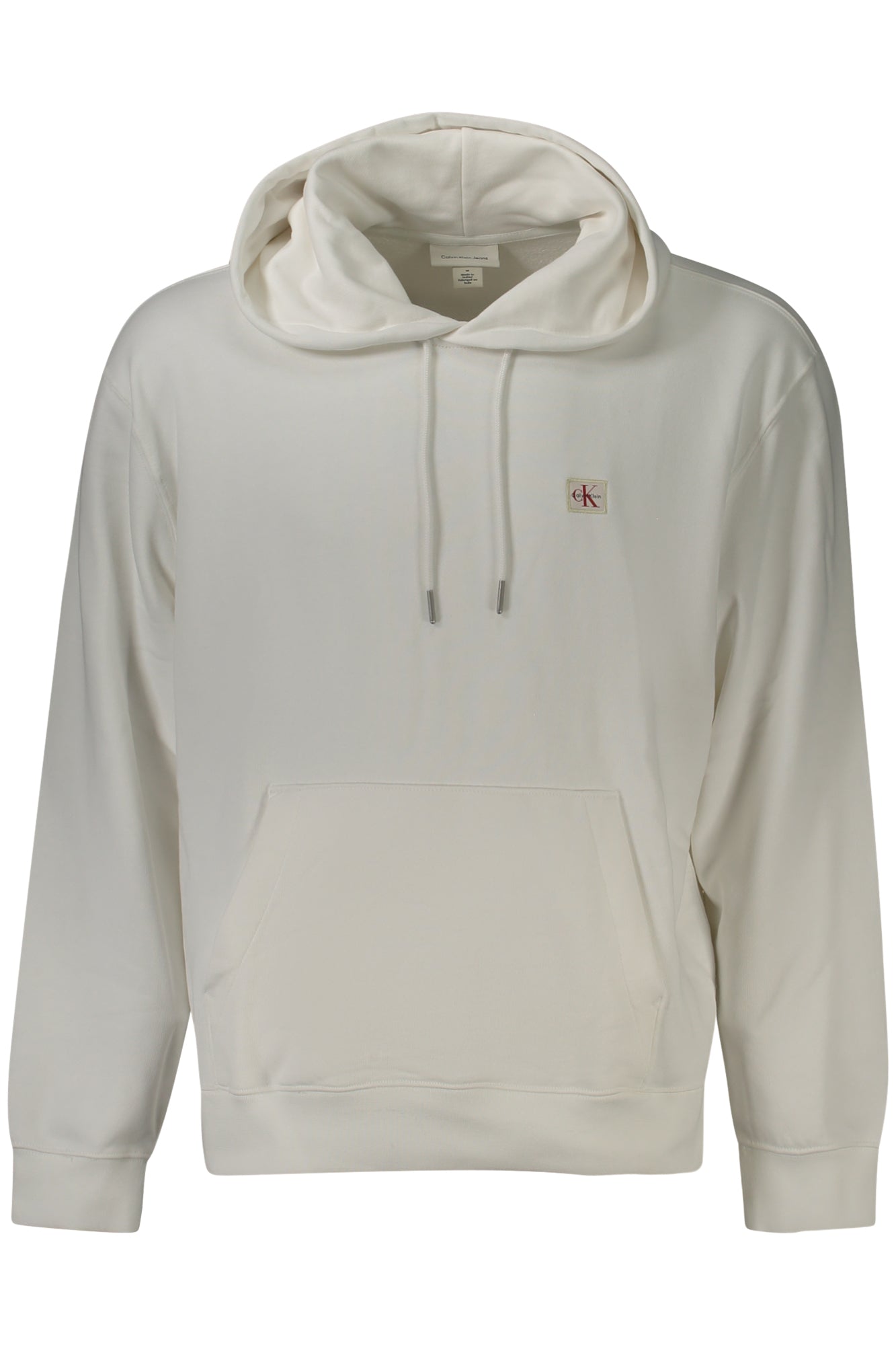 CALVIN KLEIN MEN'S ZIP-UP SWEATSHIRT WHITE