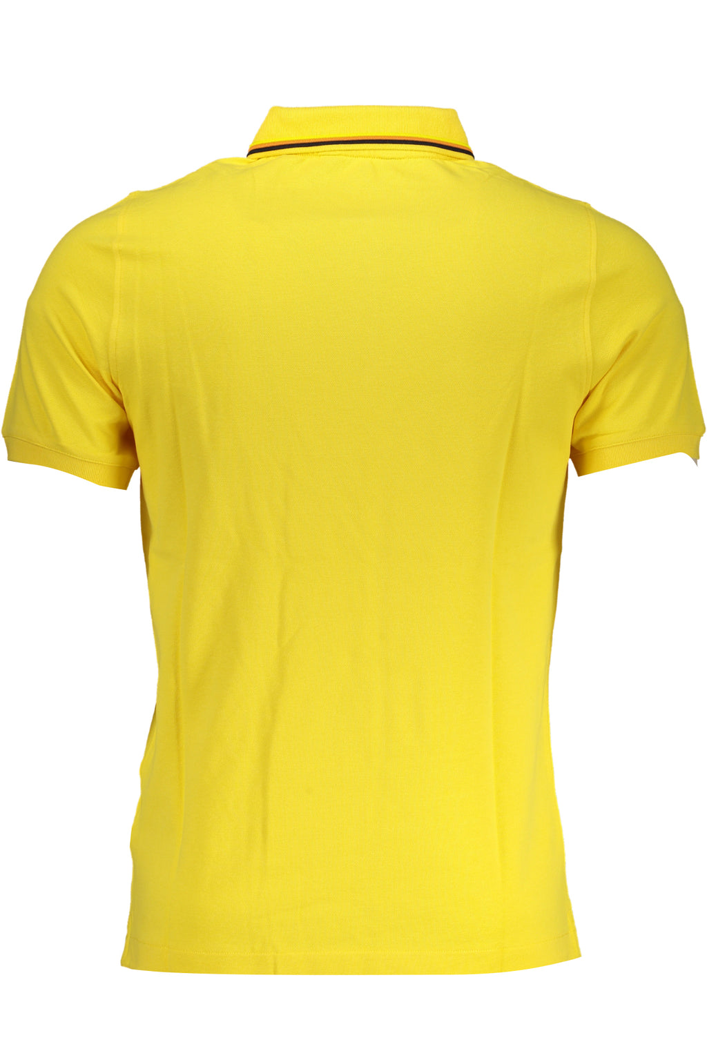 K-WAY YELLOW MEN'S SHORT SLEEVED POLO SHIRT
