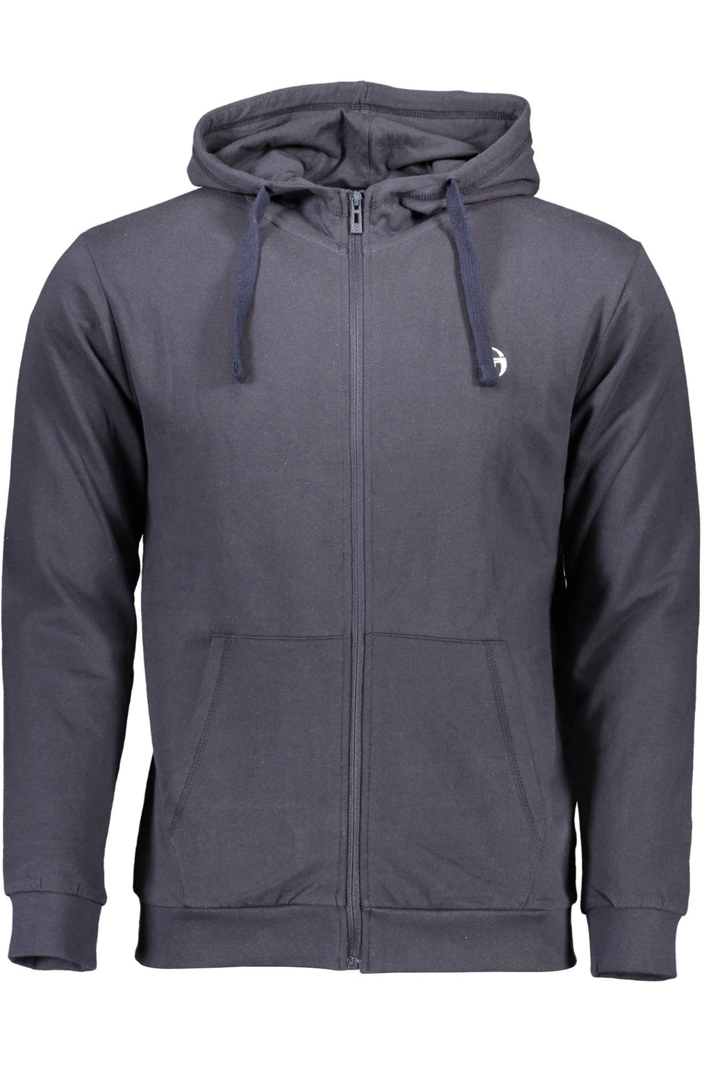 SERGIO TACCHINI MEN'S ZIP-UP SWEATSHIRT BLUE