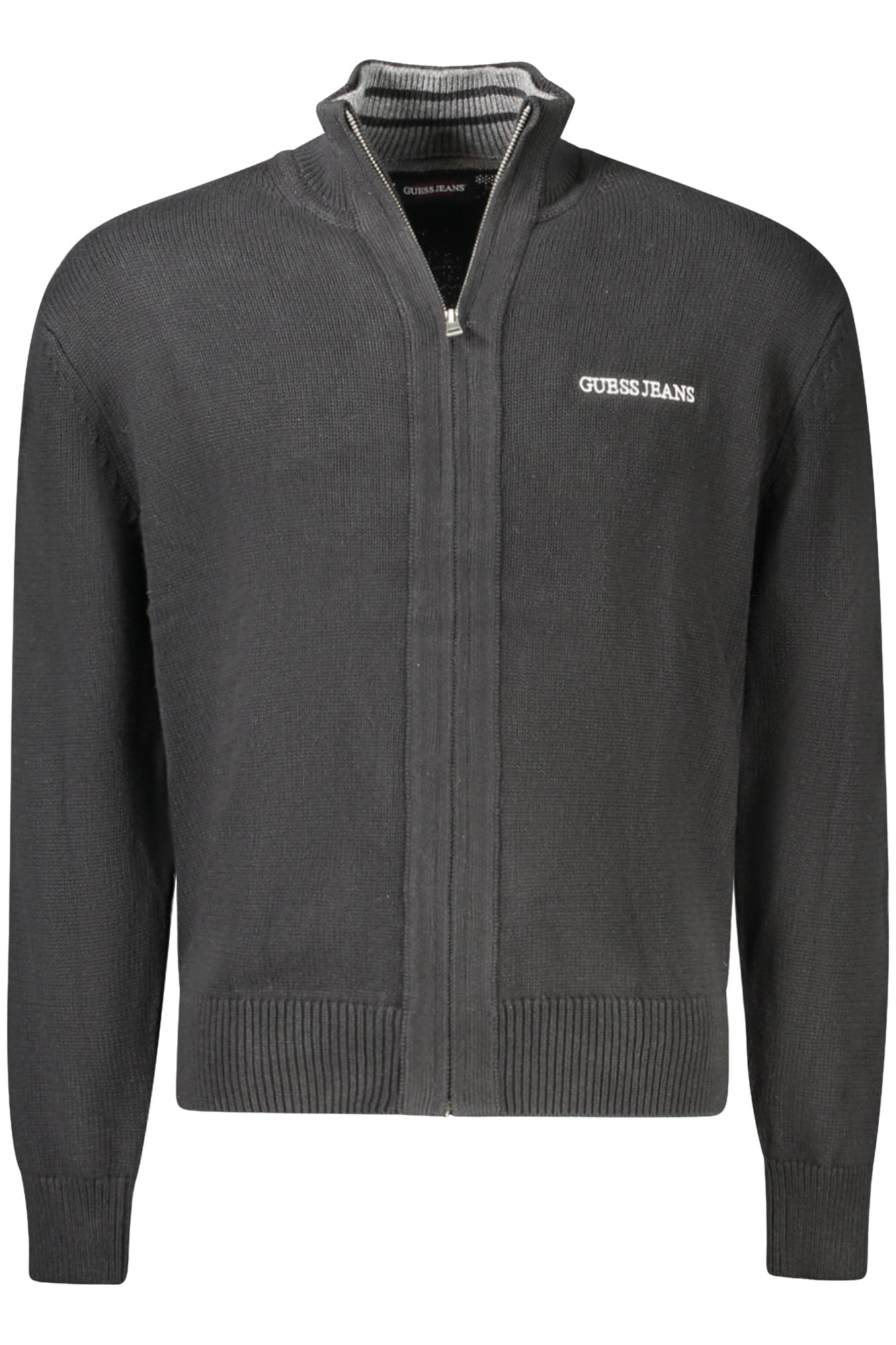 GUESS JEANS CARDIGAN MEN BLACK