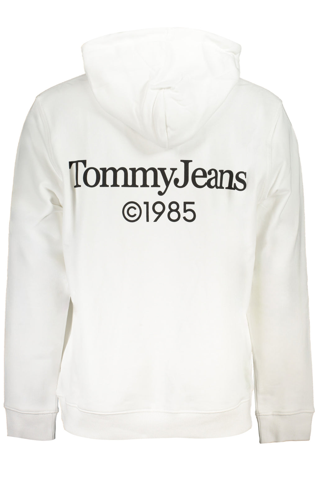 TOMMY HILFIGER MEN'S WHITE ZIPLESS SWEATSHIRT