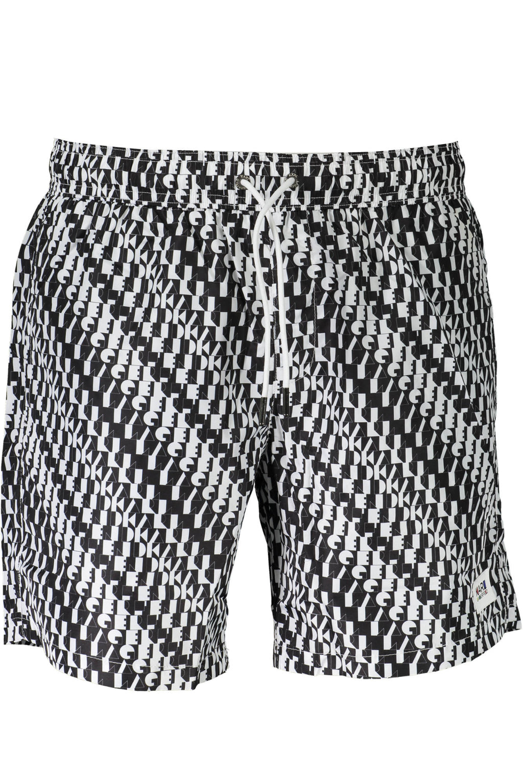 KARL LAGERFELD BEACHWEAR SWIMSUIT BOTTOM MEN WHITE