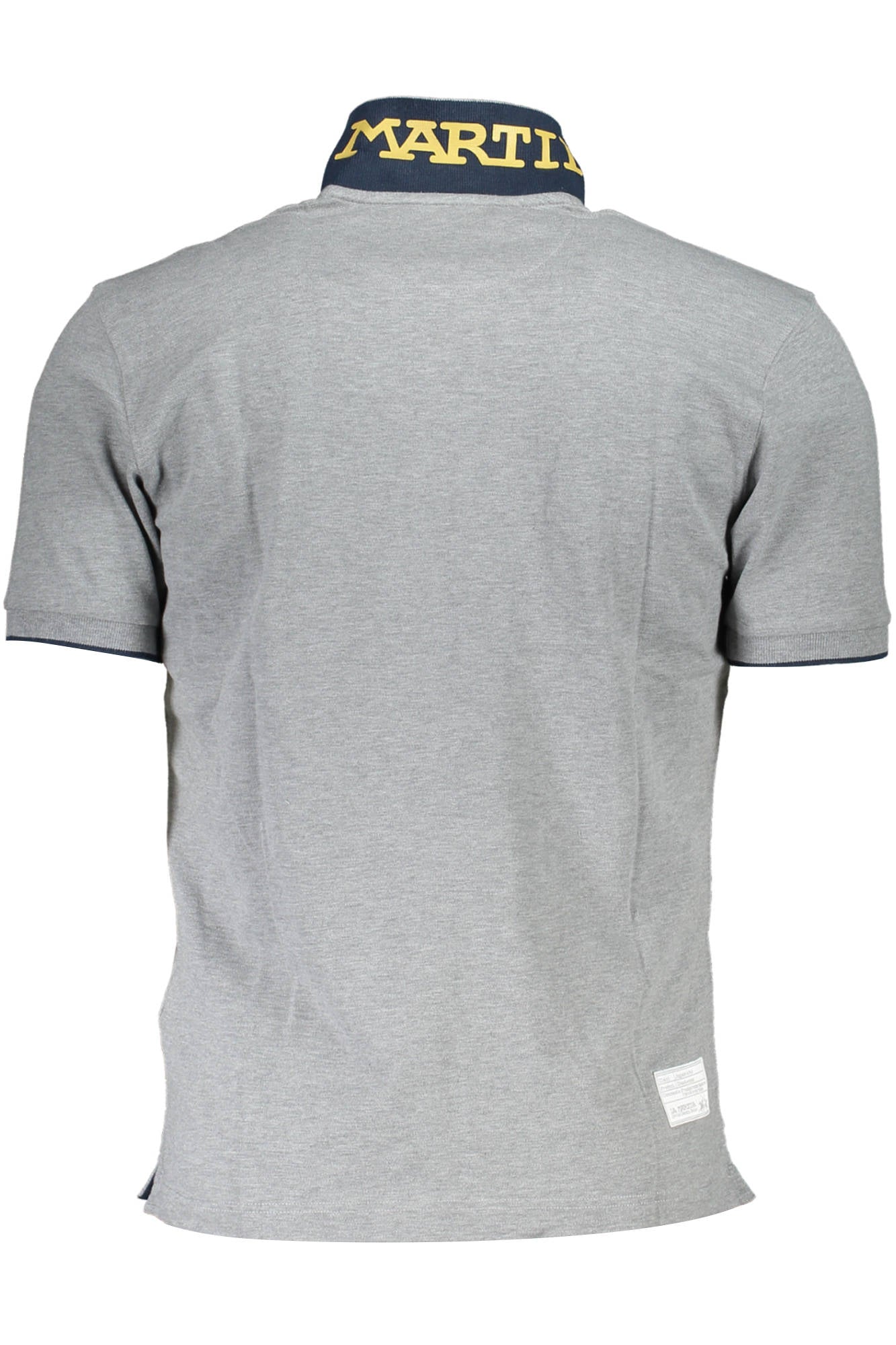 LA MARTINA MEN'S SHORT SLEEVE POLO GREY