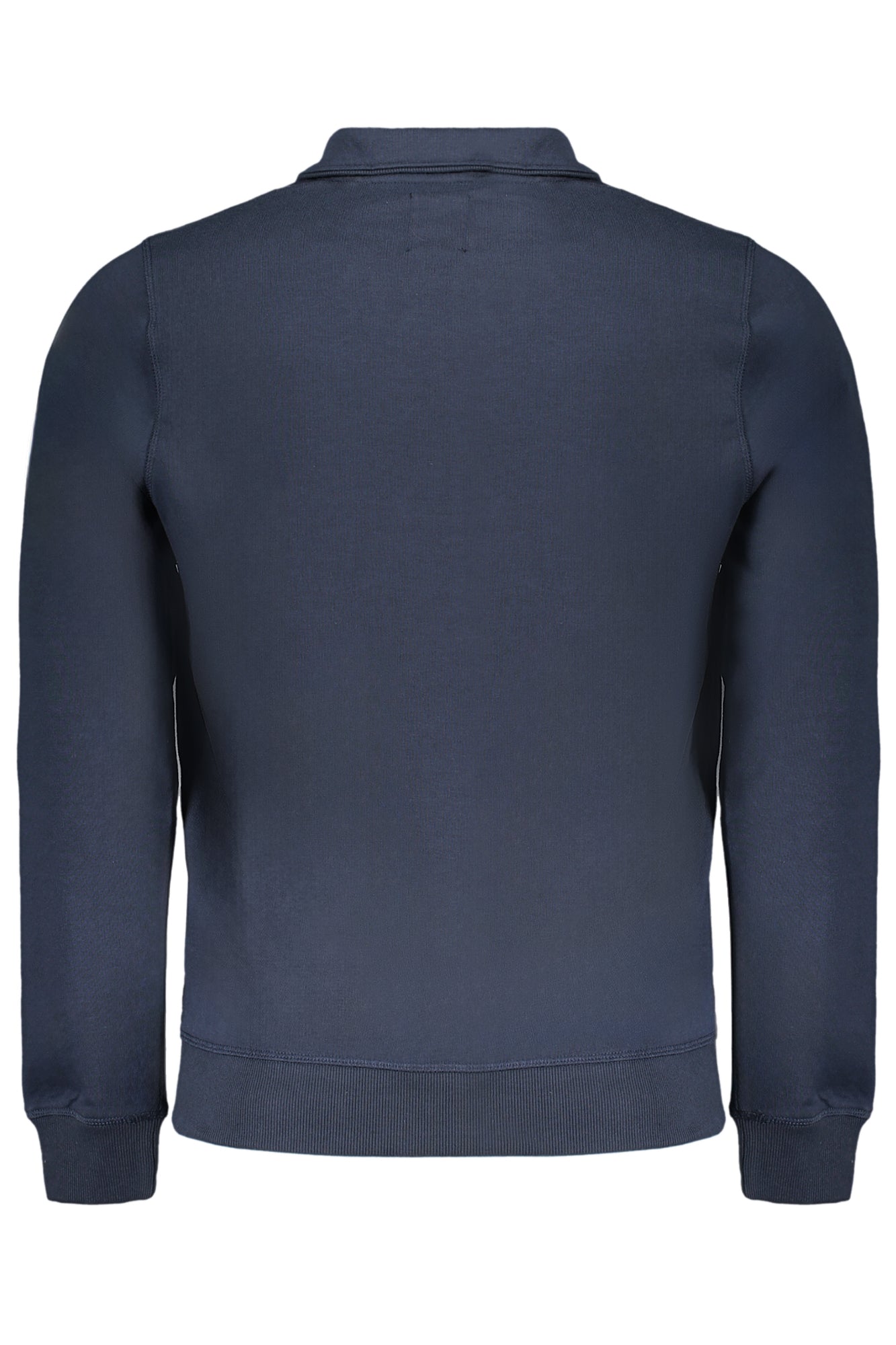 GIAN MARCO VENTURI MEN'S BLUE ZIP SWEATSHIRT