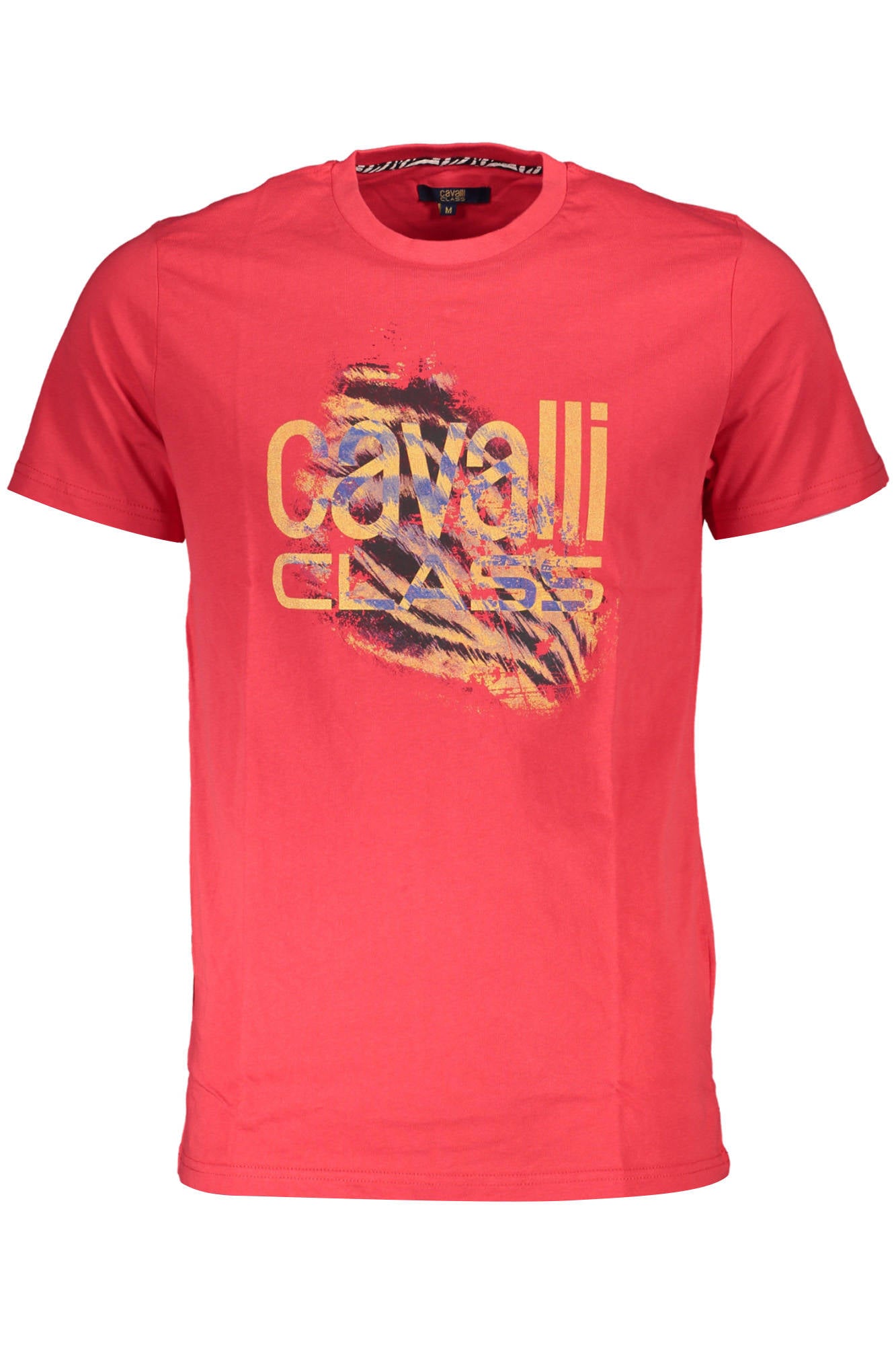 CAVALLI CLASS SHORT SLEEVE T-SHIRT MEN RED
