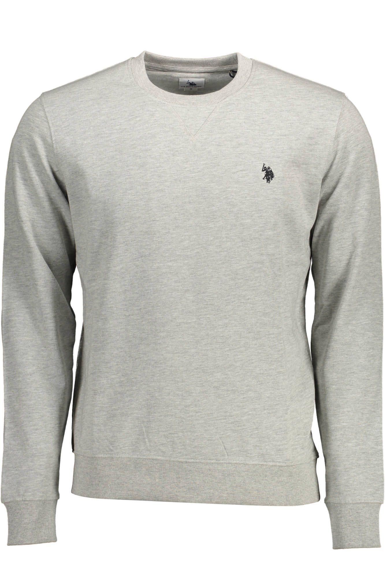 US POLO SWEATSHIRT WITHOUT ZIP MAN GRAY