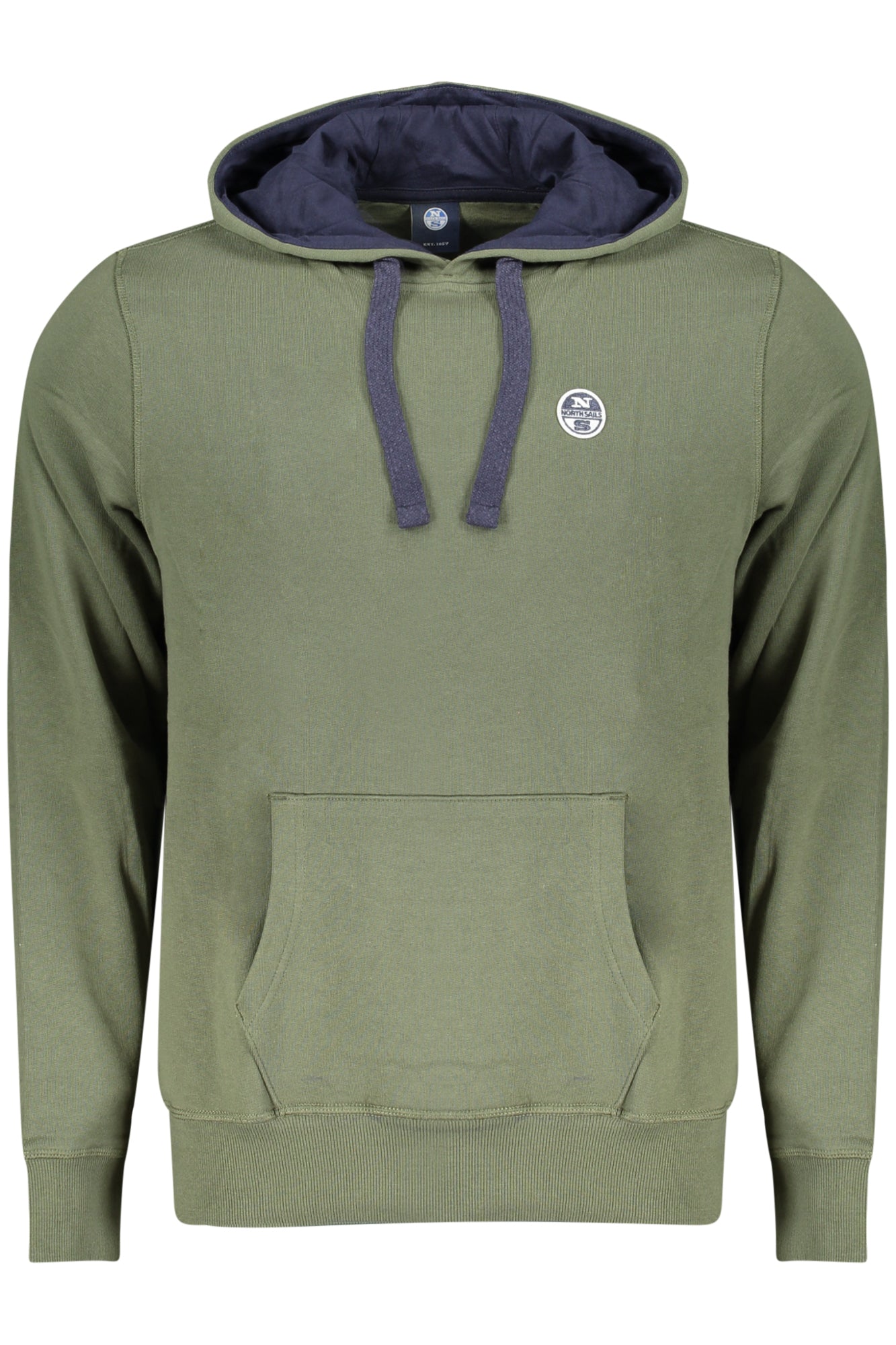 NORTH SAILS MEN'S ZIP-UP SWEATSHIRT, GREEN