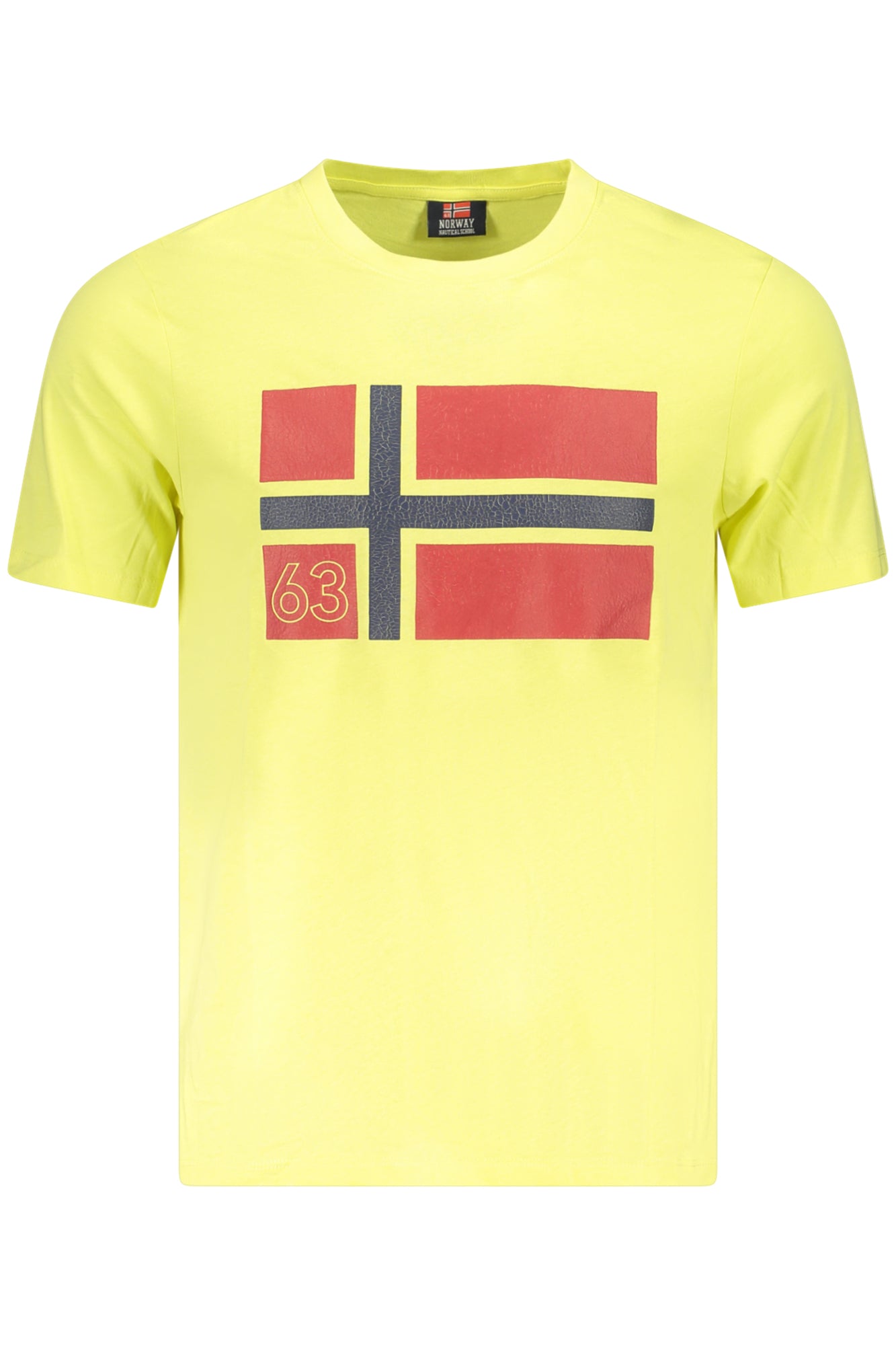 NORWAY 1963 YELLOW MEN'S SHORT SLEEVE T-SHIRT