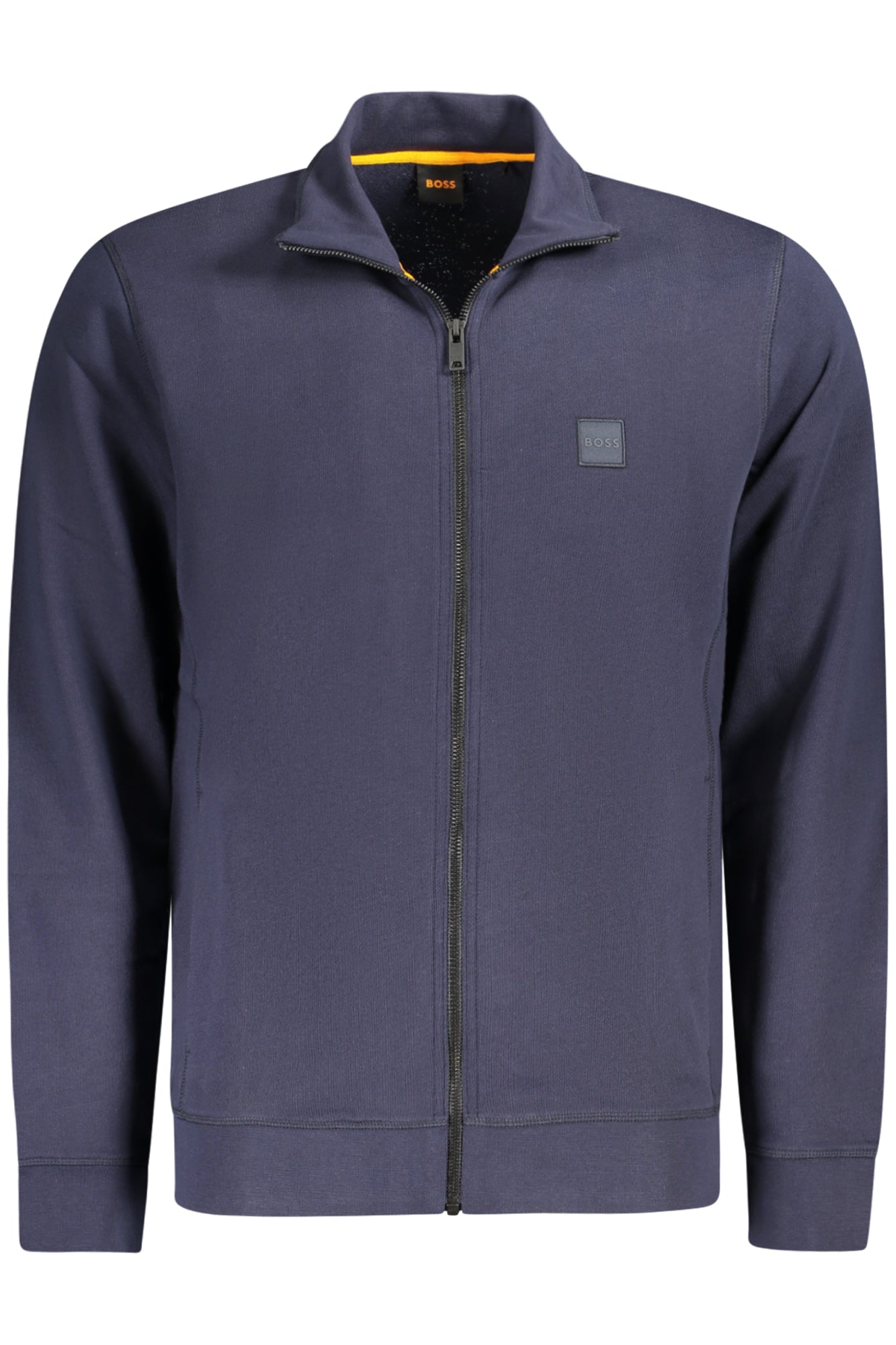 BOSS MEN'S ZIP-UP SWEATSHIRT BLUE