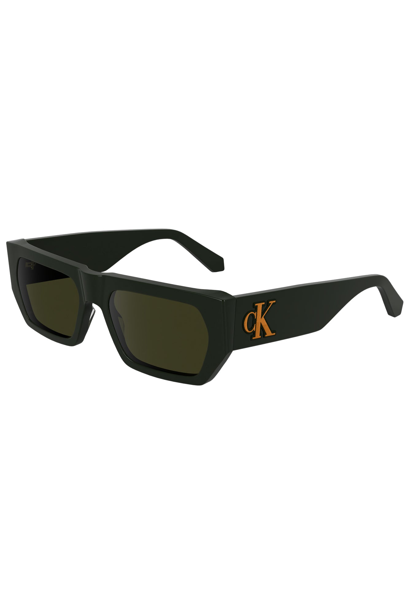 CALVIN KLEIN MEN'S SUNGLASSES GREEN