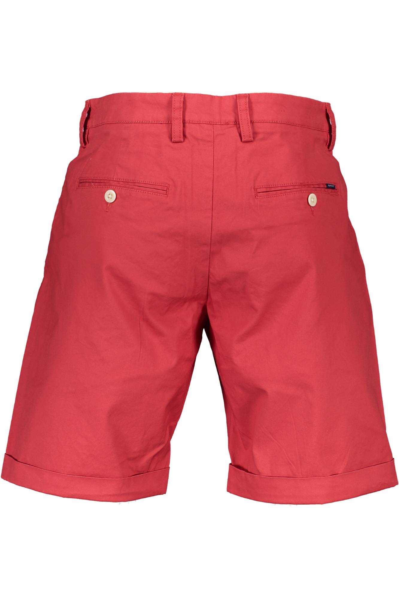 GANT RED MEN'S BERMUDA TROUSERS