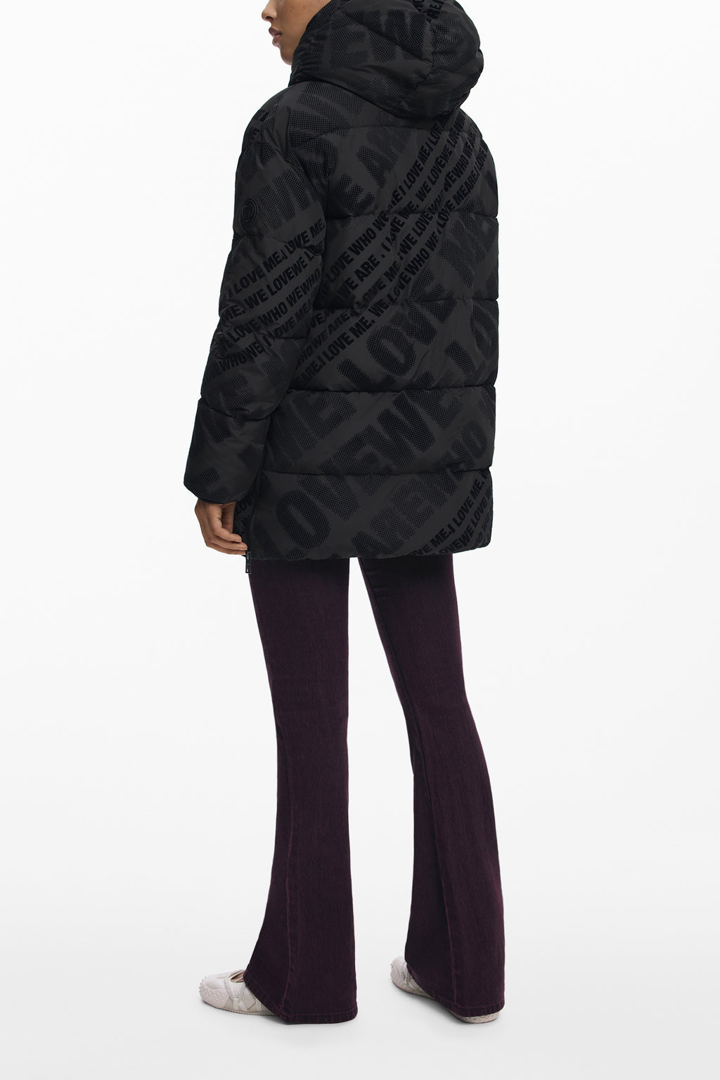 DESIGUAL WOMEN'S BLACK JACKET