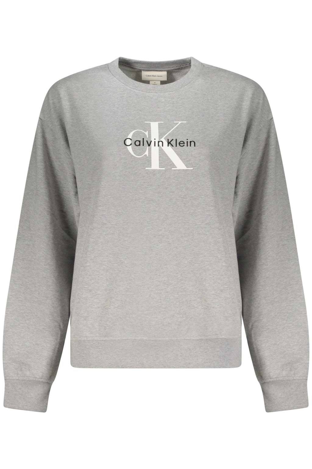 CALVIN KLEIN SWEATSHIRT WITHOUT ZIP WOMEN GREY