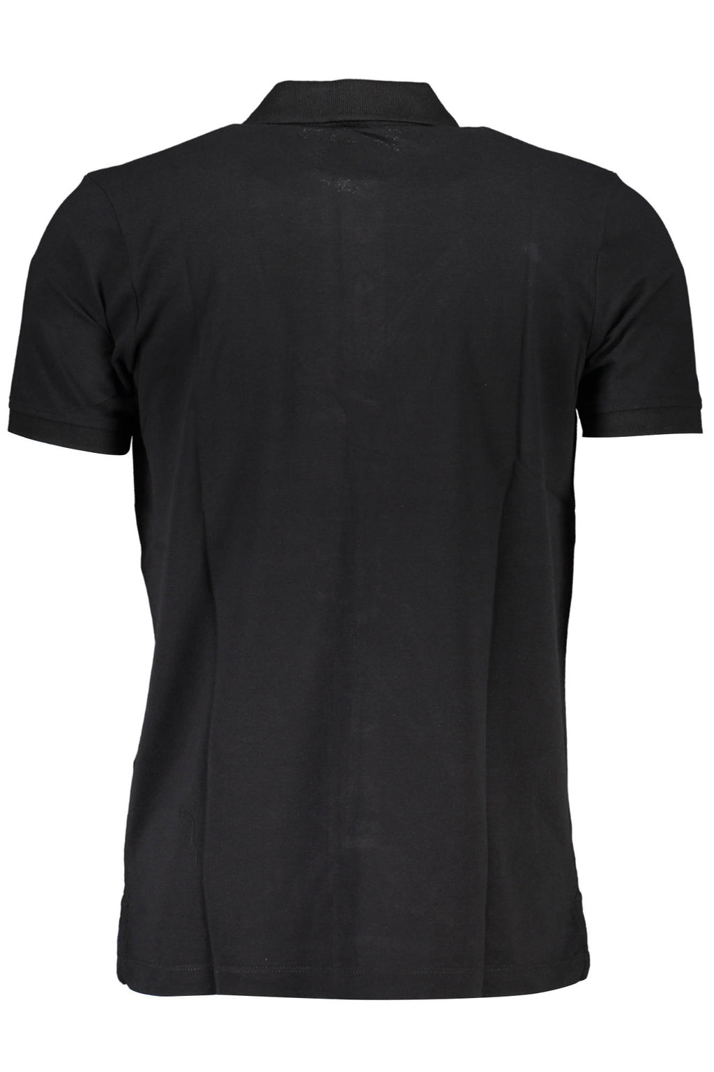 GIAN MARCO VENTURI MEN'S SHORT SLEEVE POLO BLACK