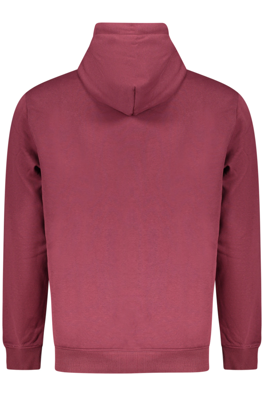TOMMY HILFIGER MEN'S RED ZIP-UP SWEATSHIRT
