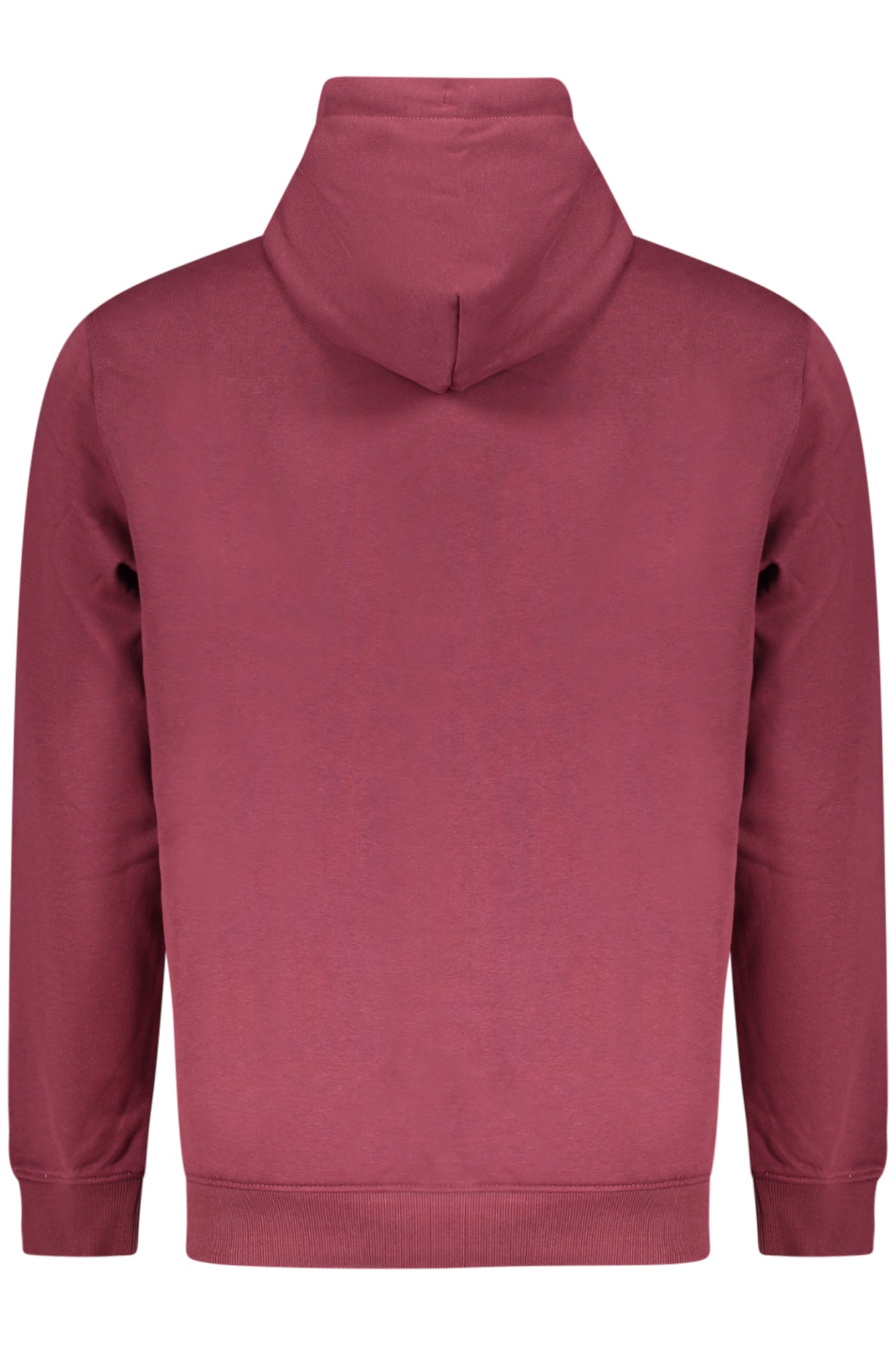TOMMY HILFIGER MEN'S RED ZIP-UP SWEATSHIRT
