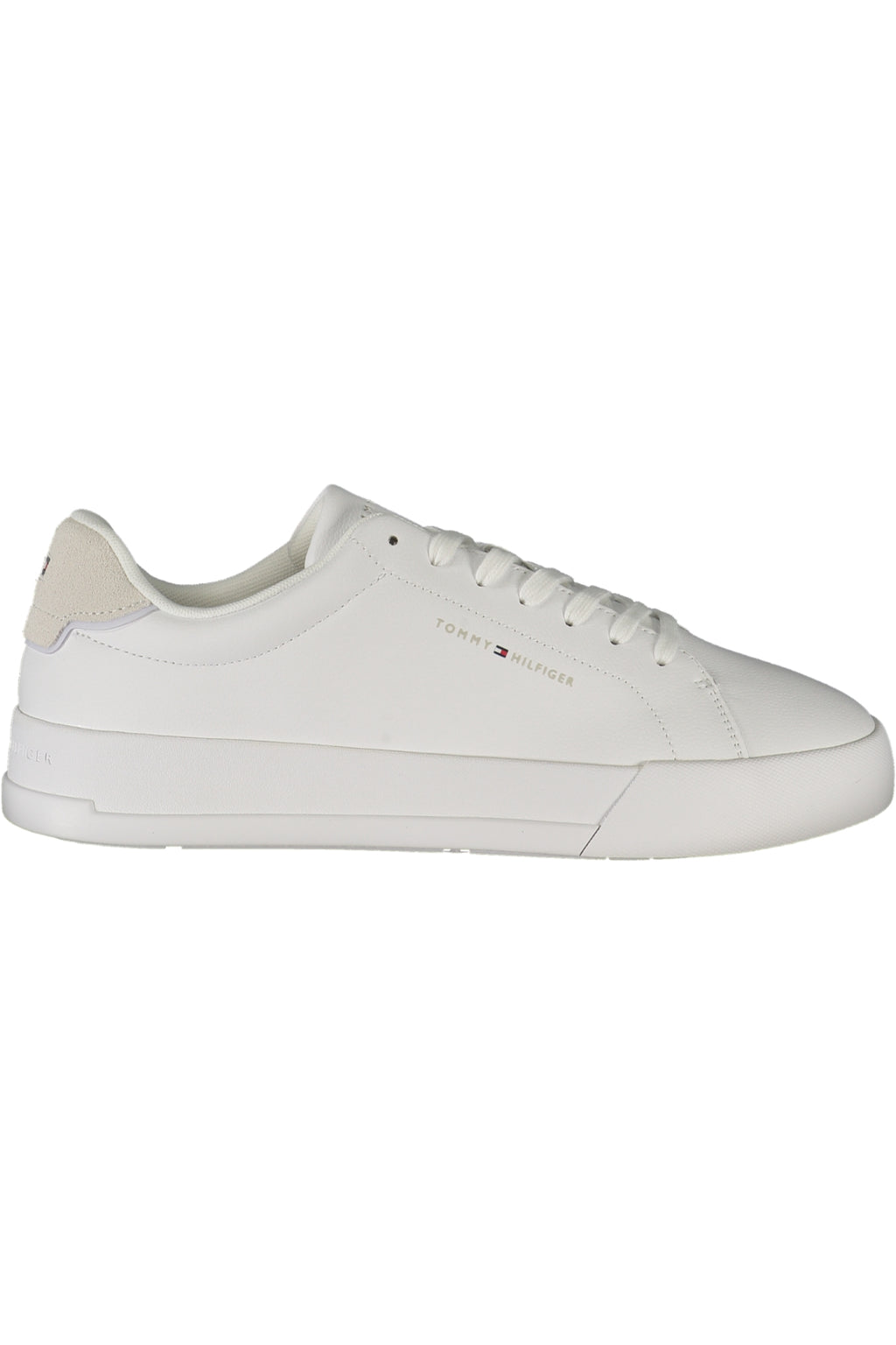 TOMMY HILFIGER MEN'S WHITE SPORTS SHOES