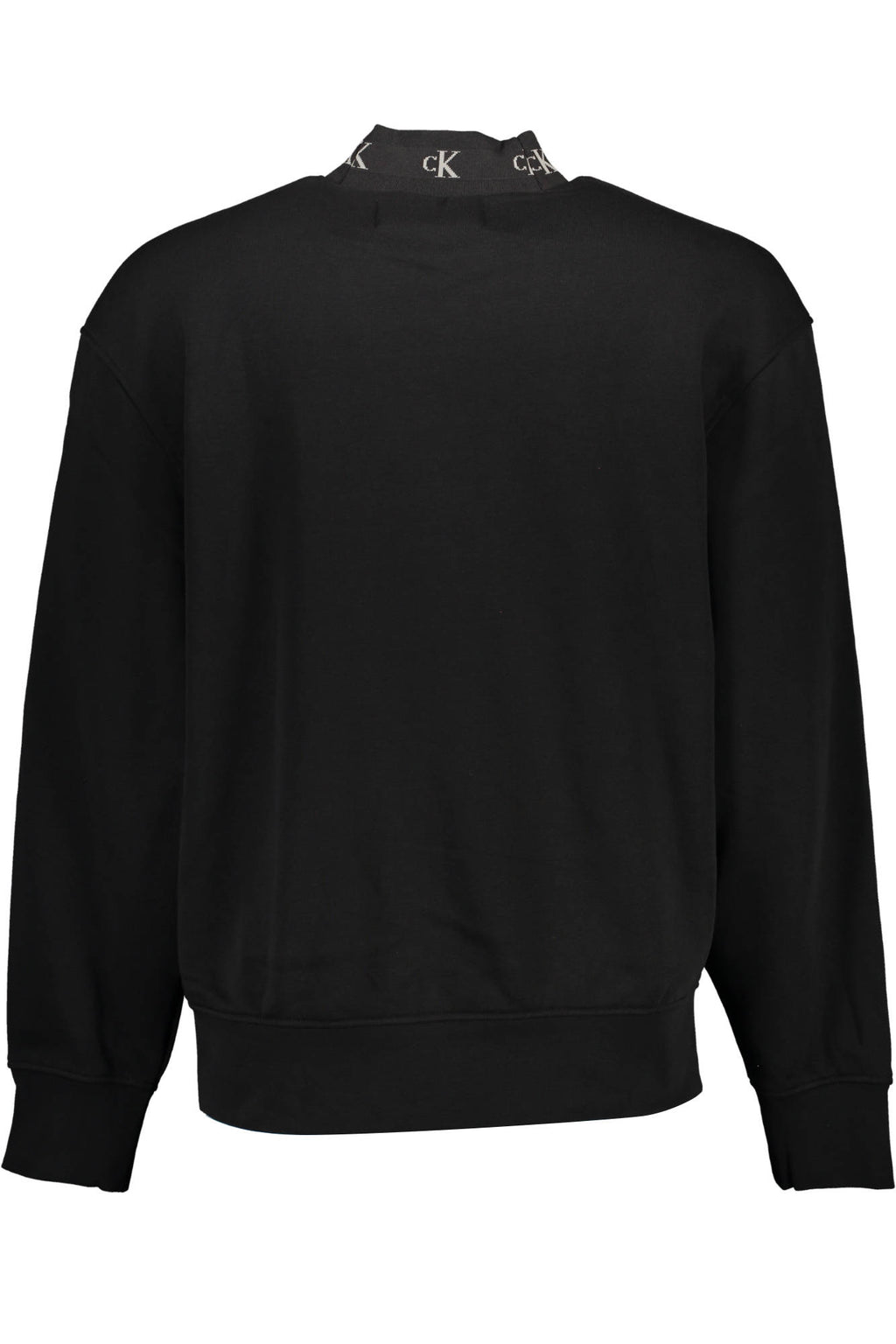 CALVIN KLEIN SWEATSHIRT WITHOUT ZIP BLACK MAN