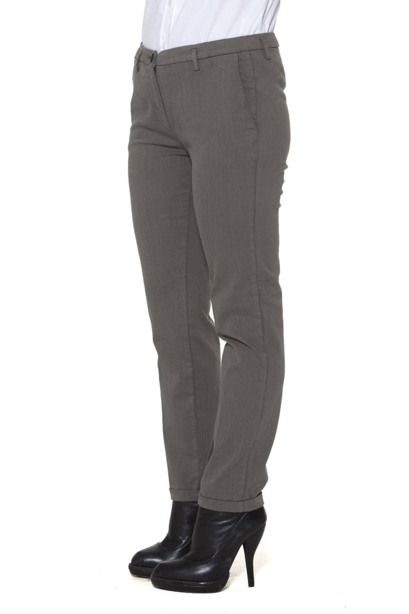 FRED PERRY WOMEN'S GREEN TROUSERS