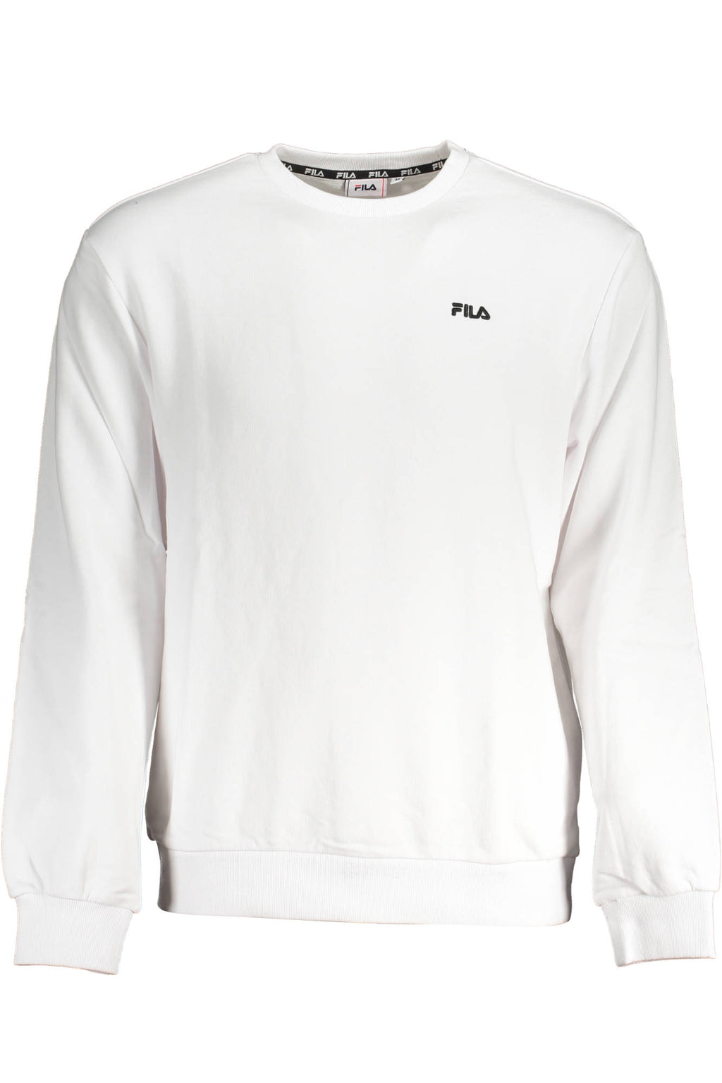 FILA MEN'S WHITE ZIPLESS SWEATSHIRT