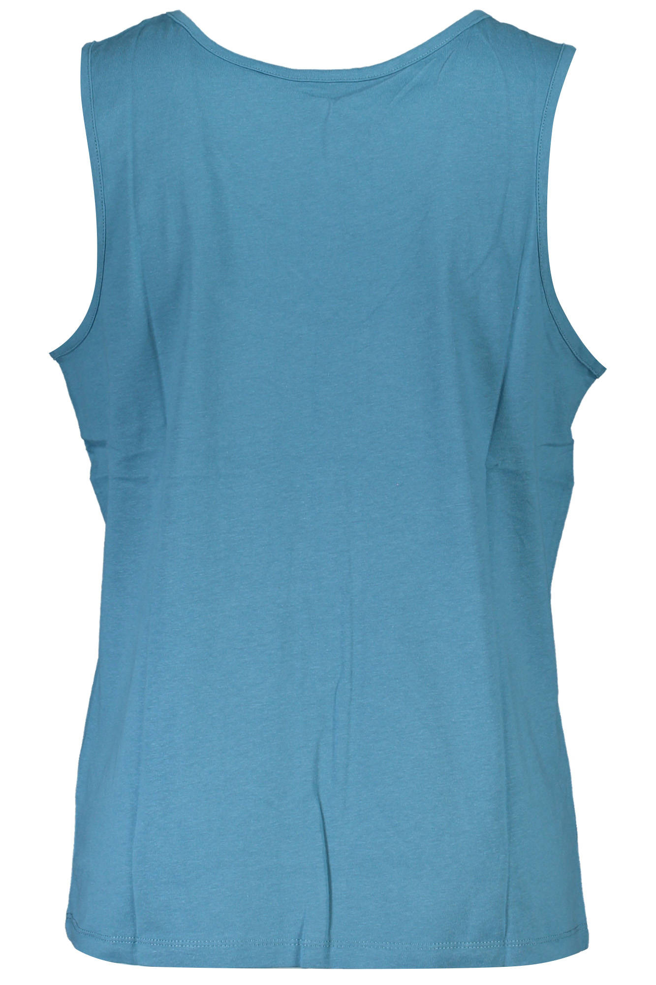 GIAN MARCO VENTURI MEN'S BLUE TANK TOP