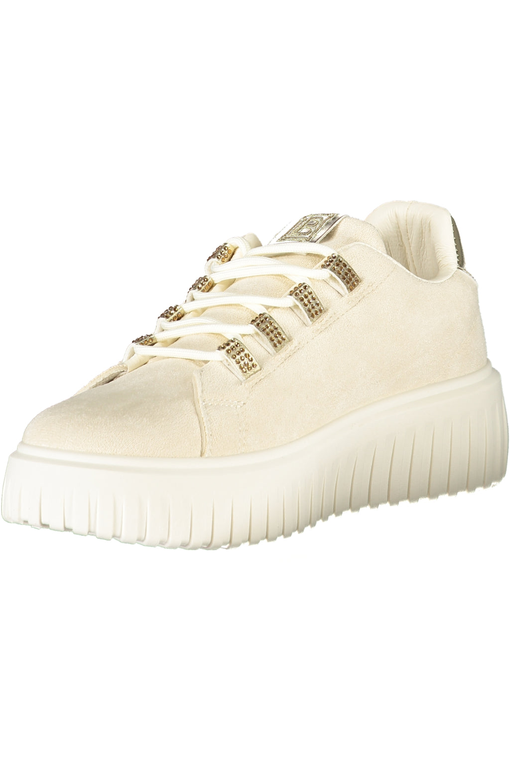 LAURA BIAGIOTTI WOMEN'S BEIGE SPORTS SHOES