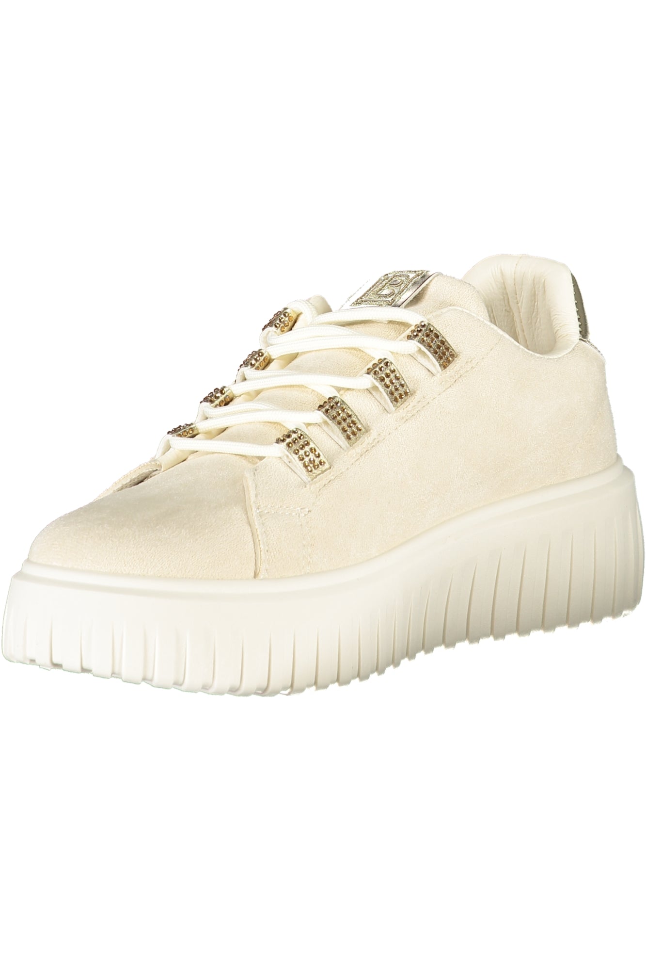 LAURA BIAGIOTTI WOMEN'S BEIGE SPORTS SHOES