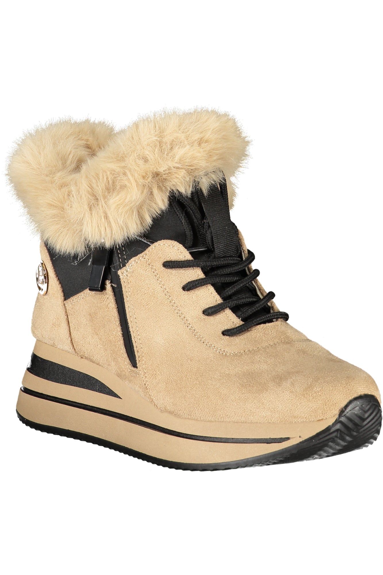 LAURA BIAGIOTTI WOMEN'S BEIGE SPORTS SHOES