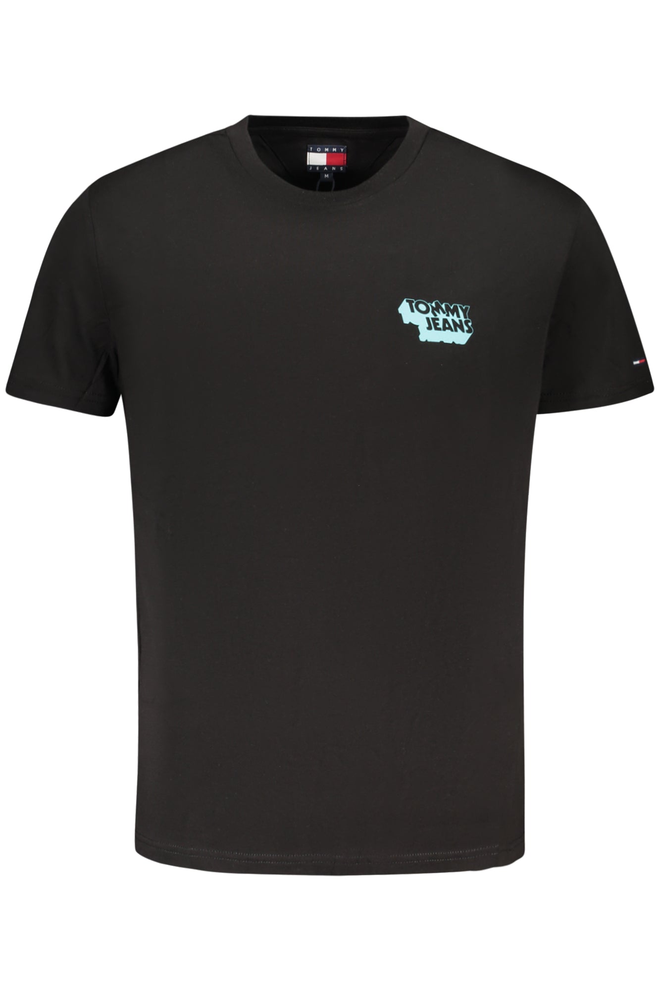 TOMMY HILFIGER MEN'S SHORT-SLEEVE T-SHIRT BLACK