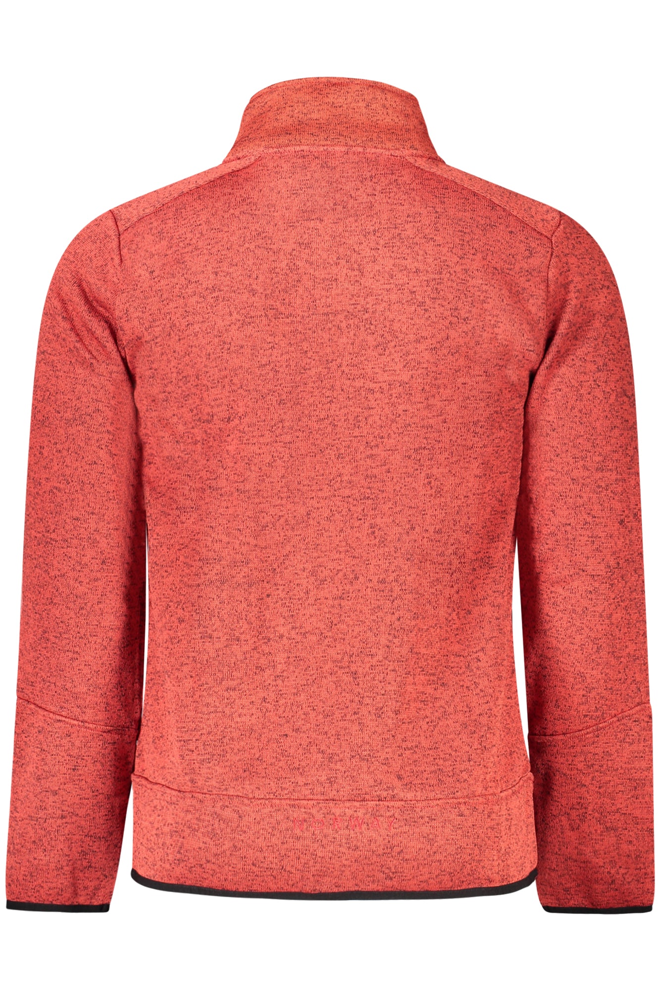 NORWAY 1963 MEN'S RED ZIP-UP SWEATSHIRT