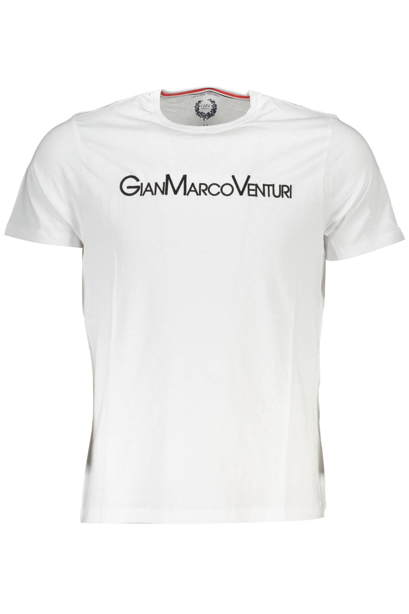 GIAN MARCO VENTURI MEN'S SHORT SLEEVE T-SHIRT WHITE