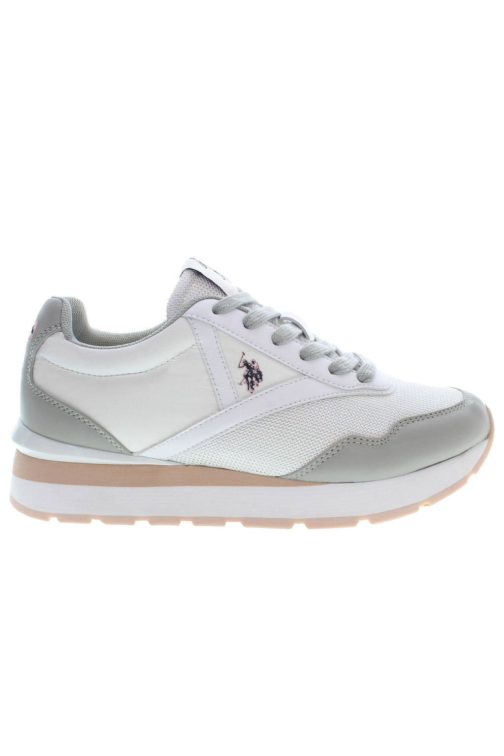 US POLO BEST PRICE WHITE WOMEN'S SPORT SHOES