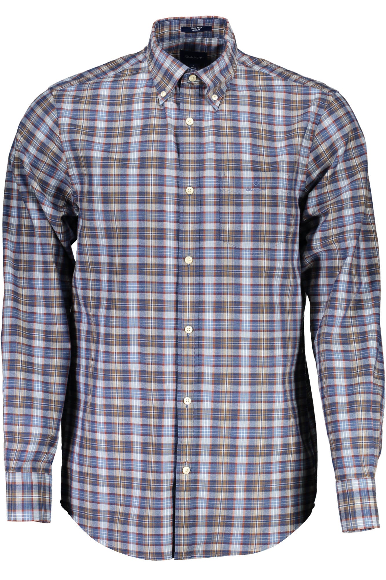 GANT MEN'S BLUE LONG SLEEVE SHIRT