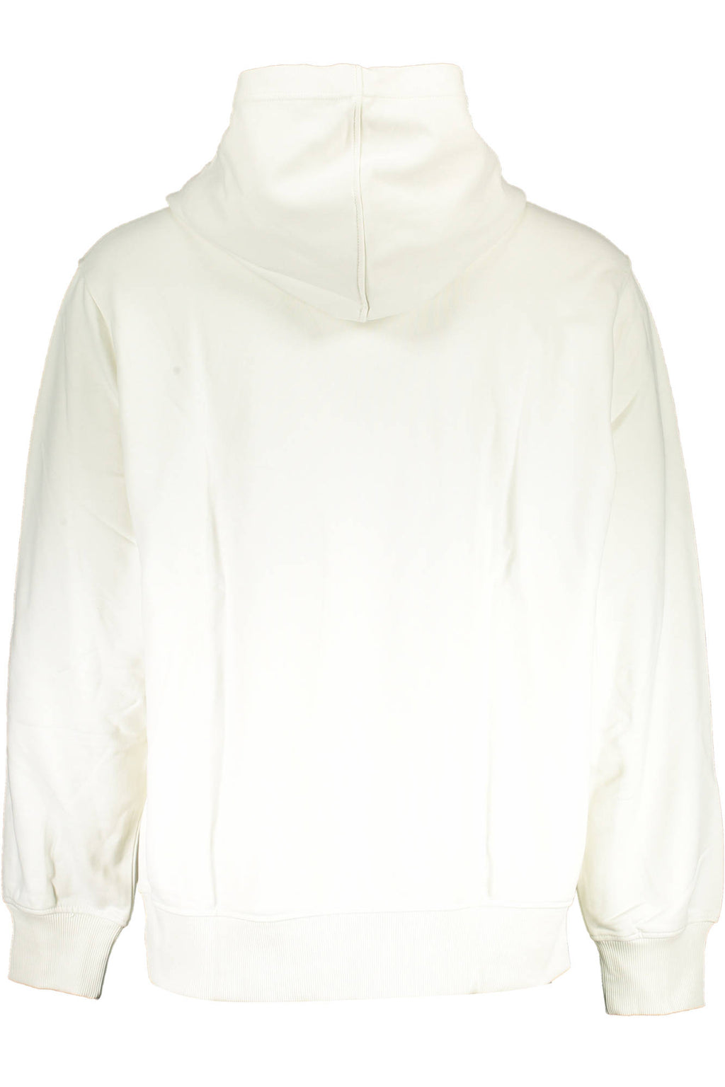 CALVIN KLEIN WHITE MEN'S SWEATSHIRT WITHOUT ZIP