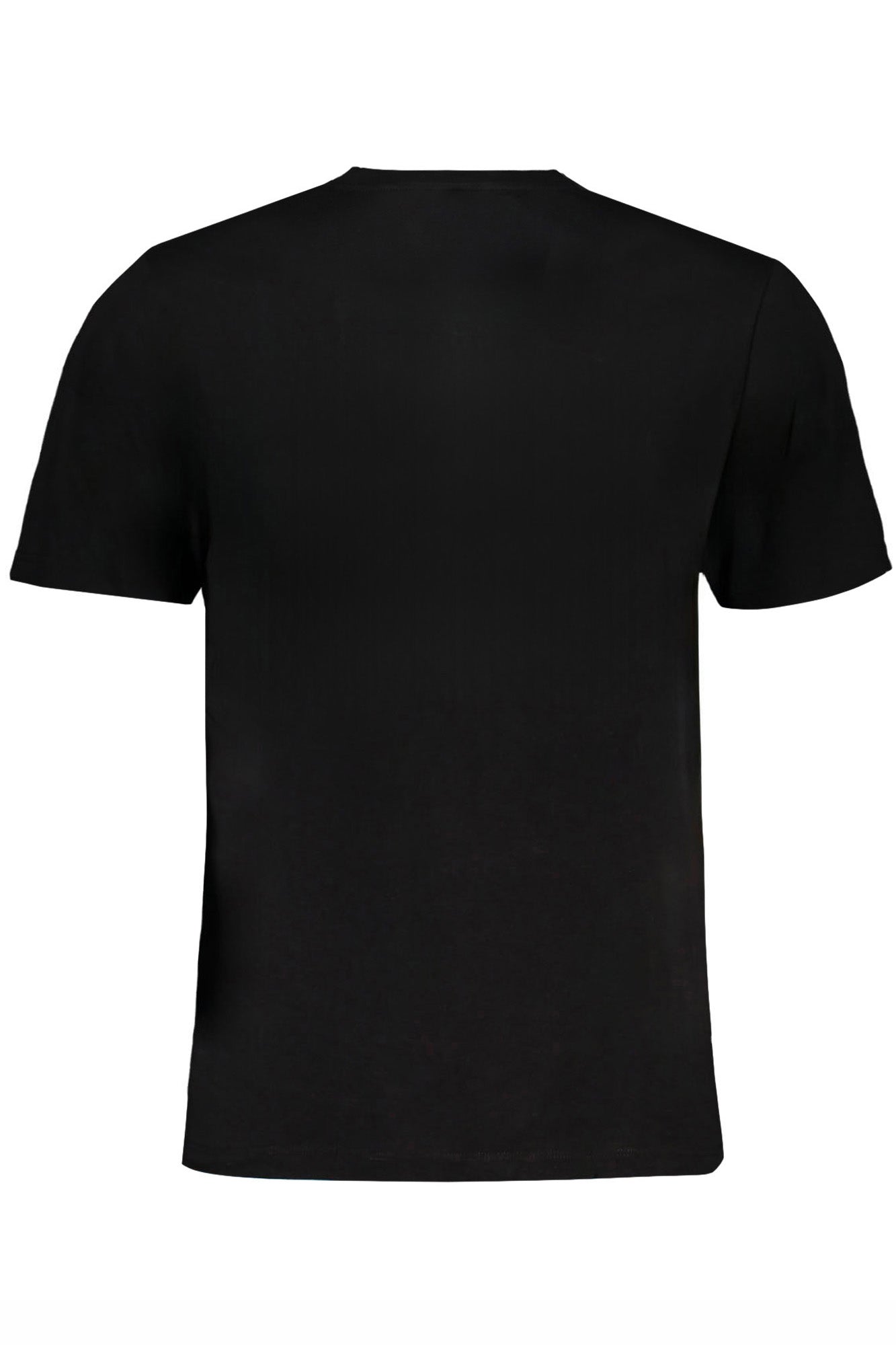 GIAN MARCO VENTURI MEN'S SHORT SLEEVED T-SHIRT BLACK