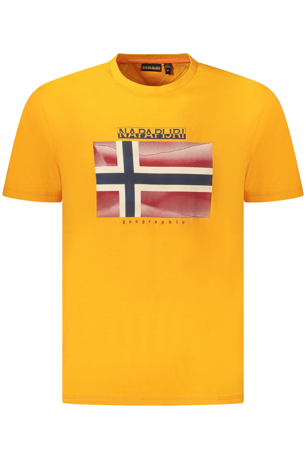 NAPAPIJRI MEN'S SHORT SLEEVE T-SHIRT ORANGE