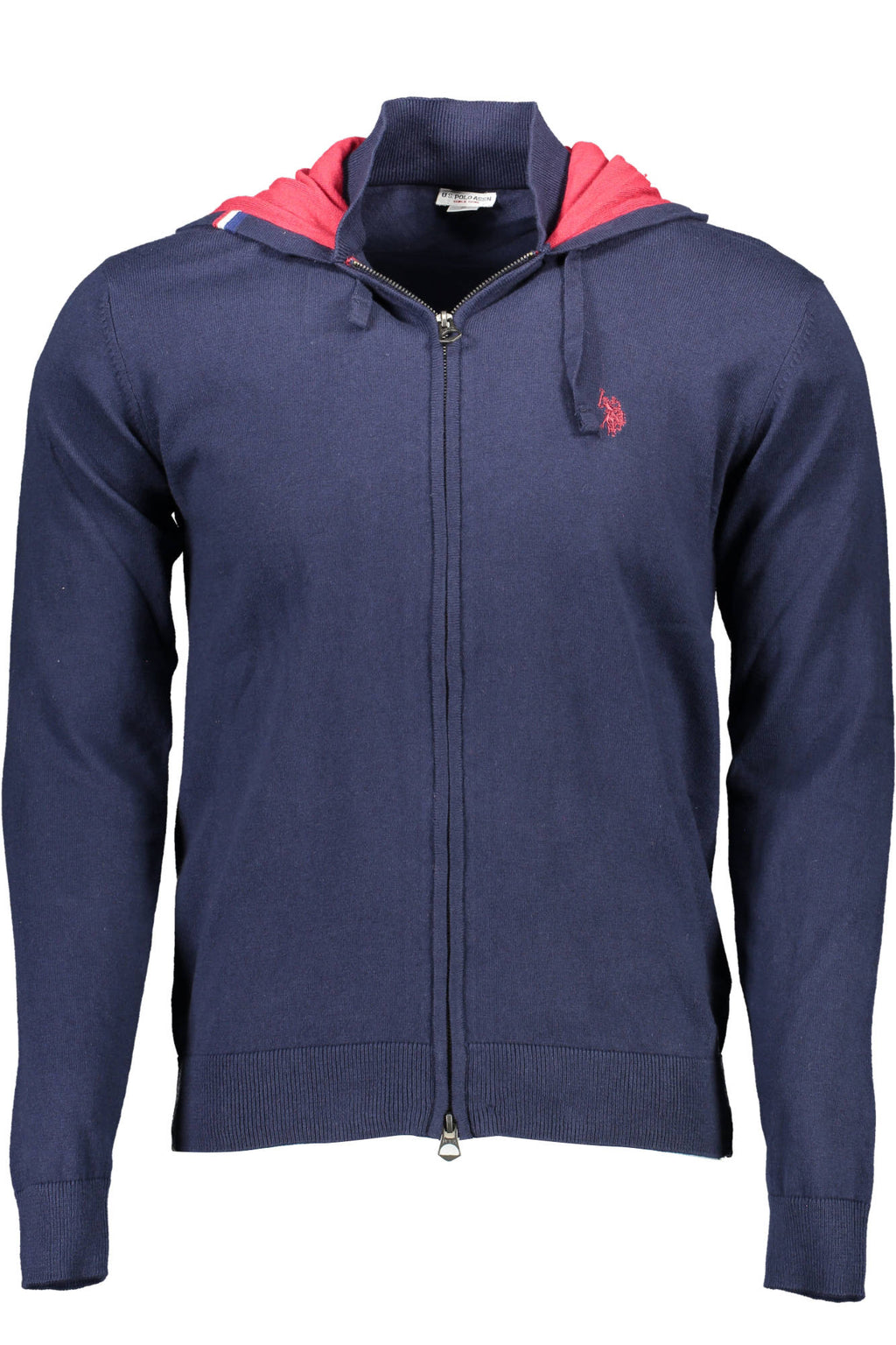 US POLO CARDIGAN MAN BLUE