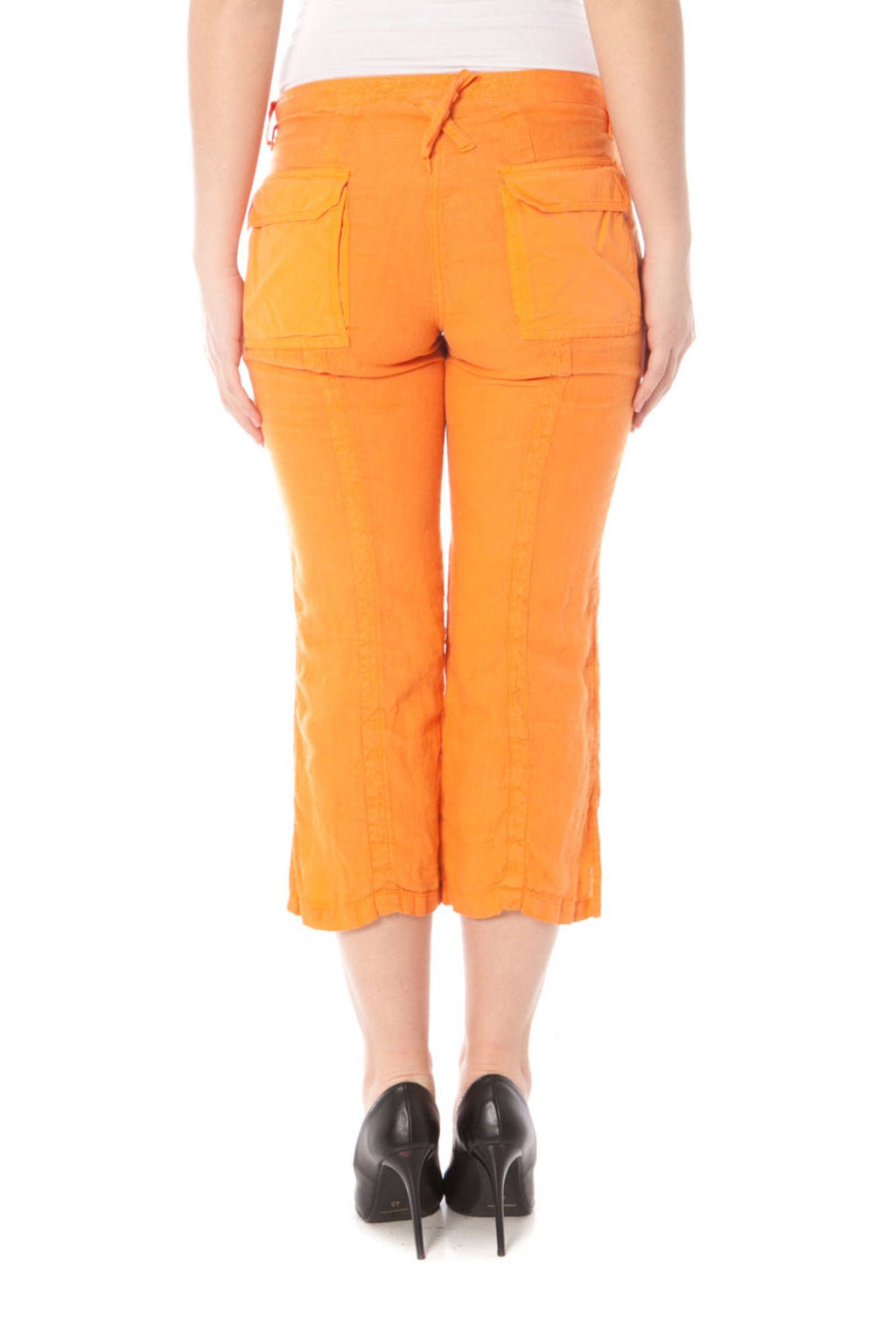 NAPAPIJRI WOMEN'S ORANGE PINOCCHIETTO PANTS
