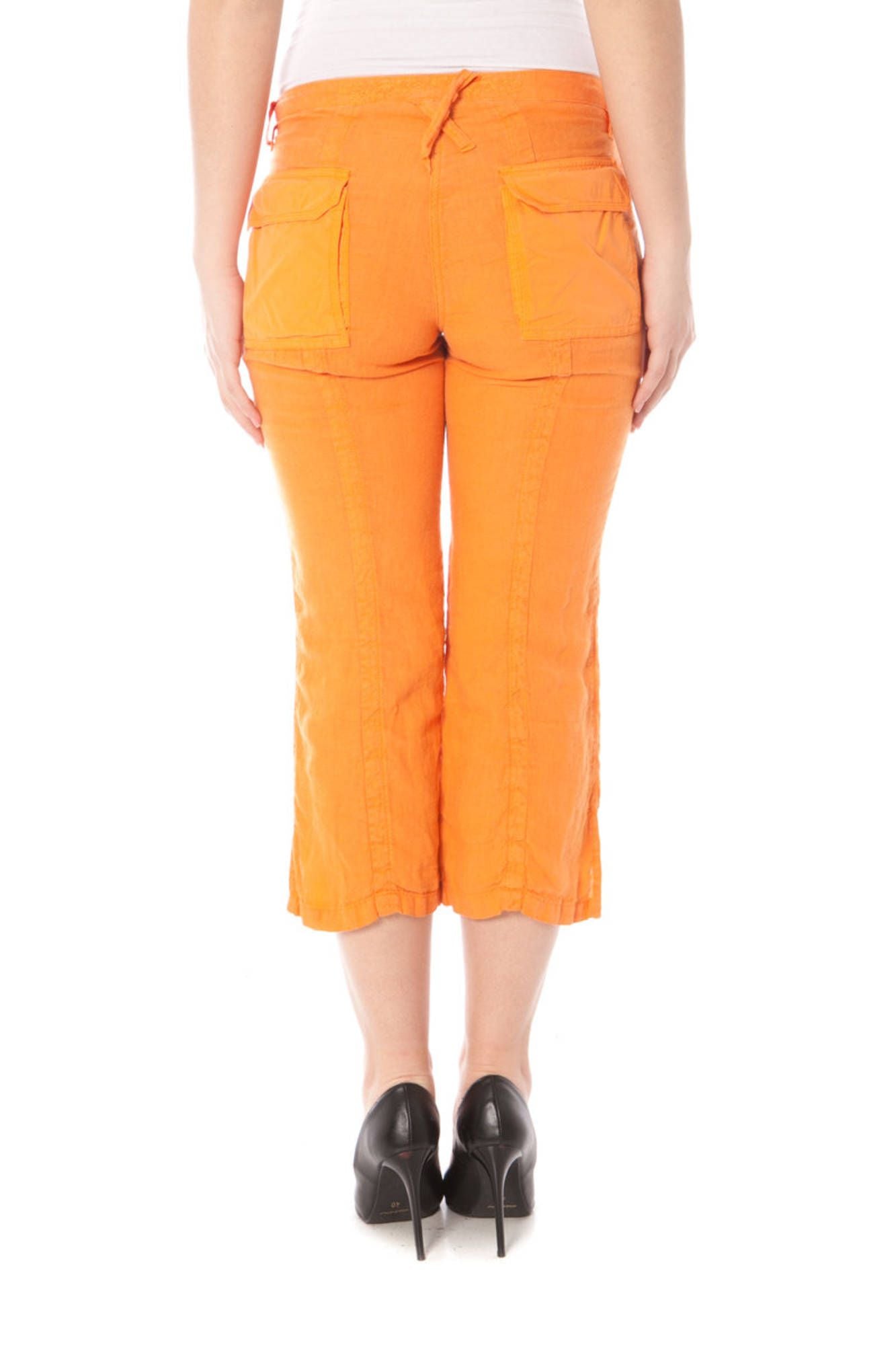 NAPAPIJRI WOMEN'S ORANGE PINOCCHIETTO PANTS