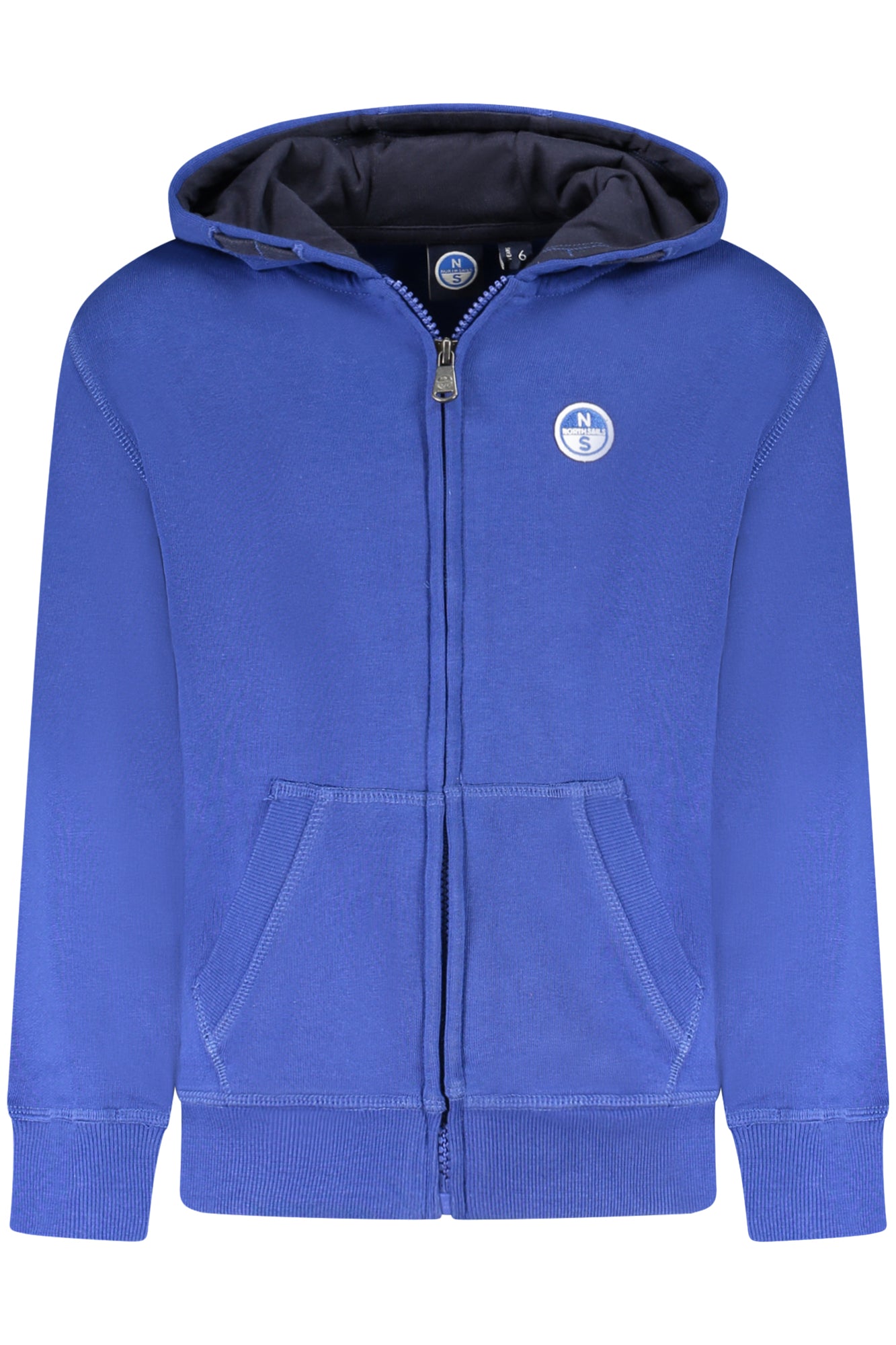 NORTH SAILS KIDS' ZIP-UP SWEATSHIRT BLUE
