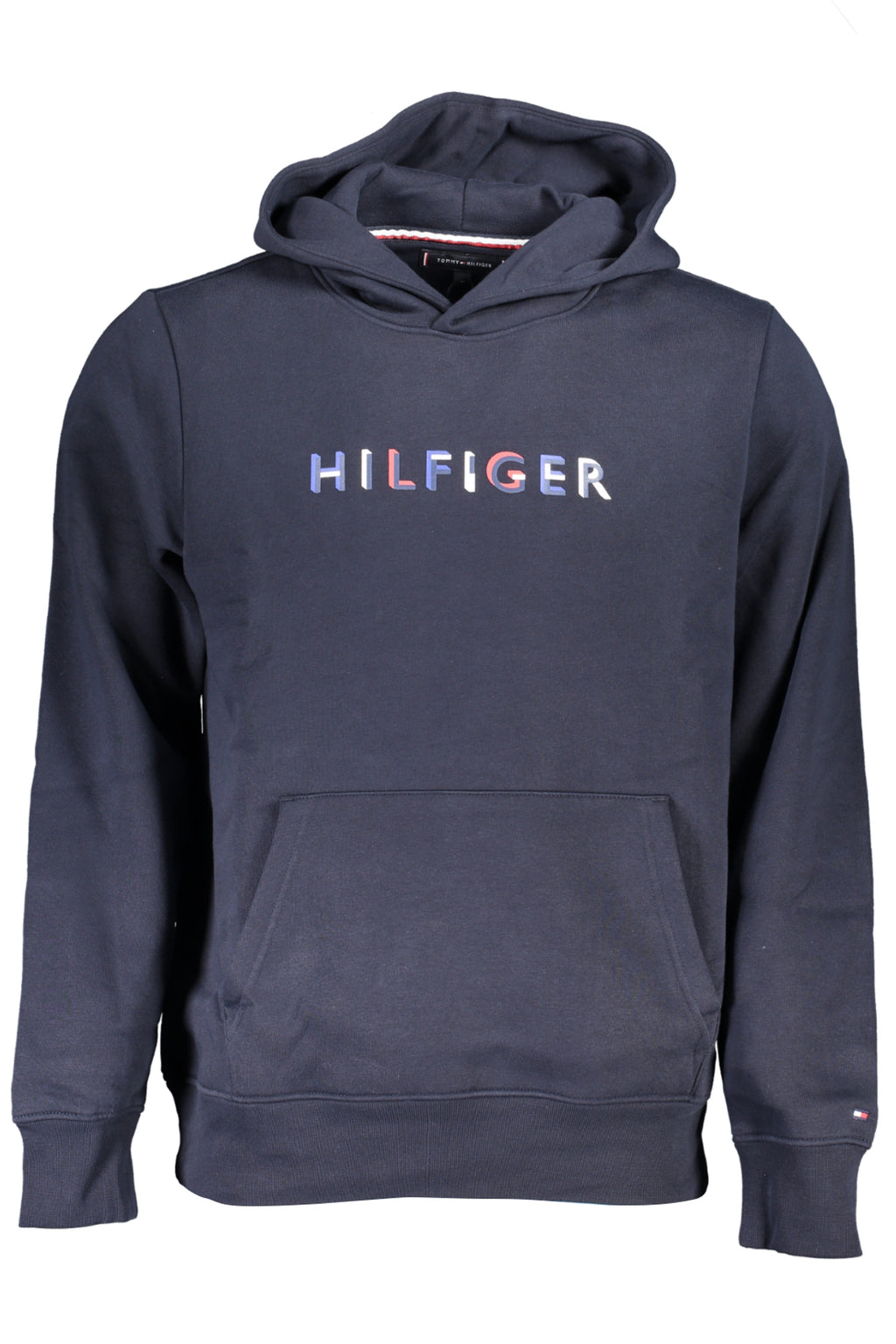 TOMMY HILFIGER MEN'S BLUE ZIPLESS SWEATSHIRT