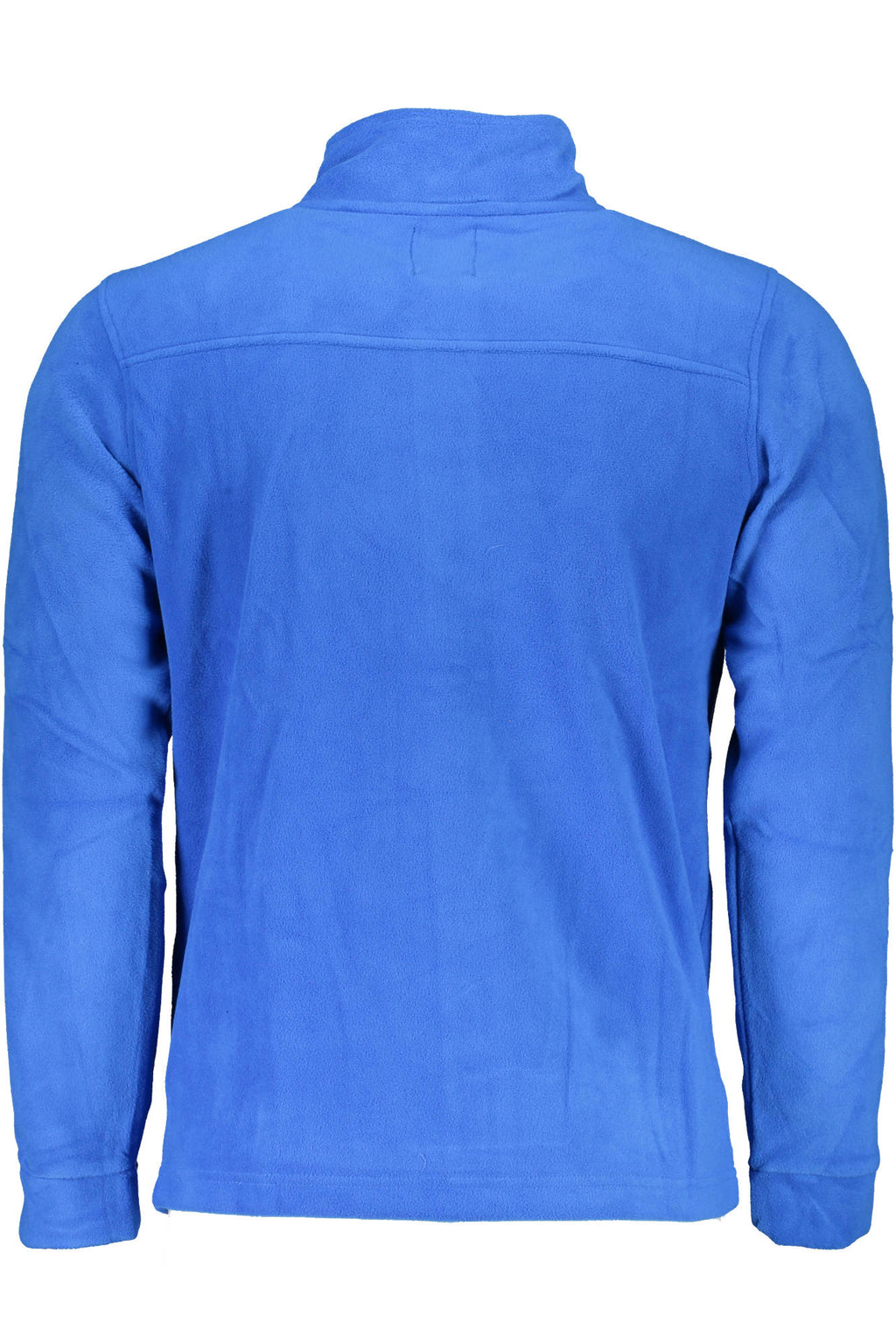 GIAN MARCO VENTURI MEN'S BLUE ZIP-UP SWEATSHIRT